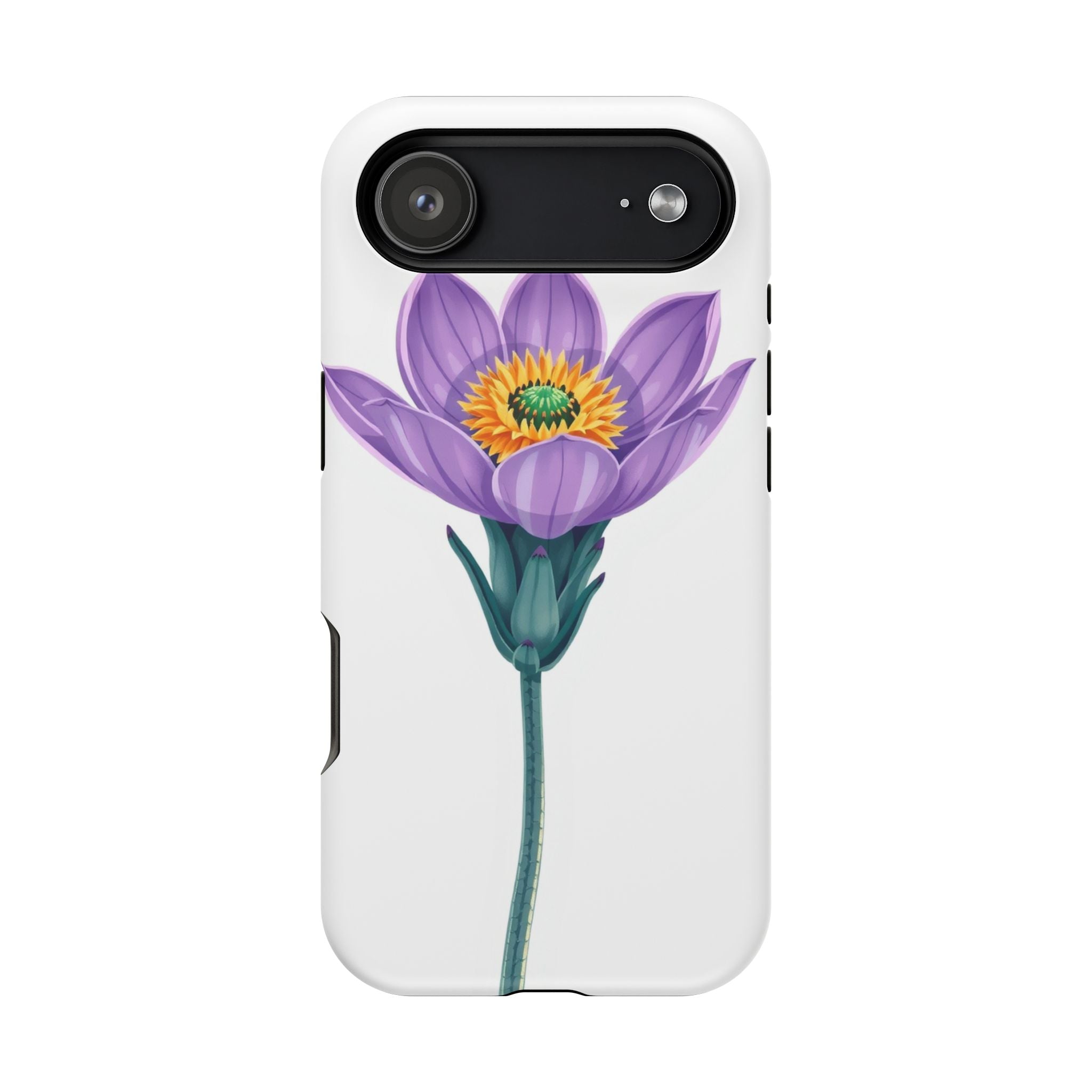 iPhone Indigo And Violet Desert Flower Slim Everyday Designer Case · iPhone Case