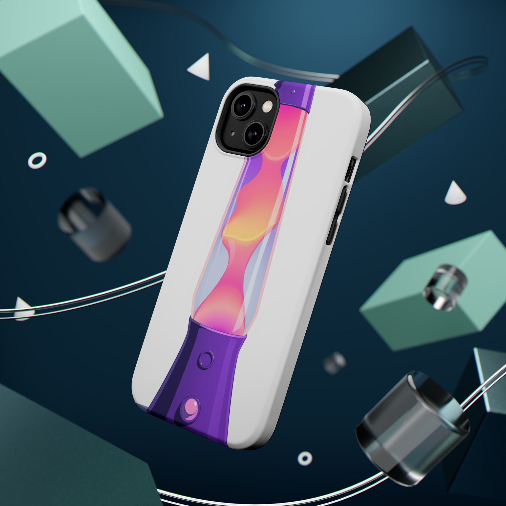 iPhone Lava Lamp 70s Pop Art Bold Bold Modern Everyday Snap Case · iPhone Case