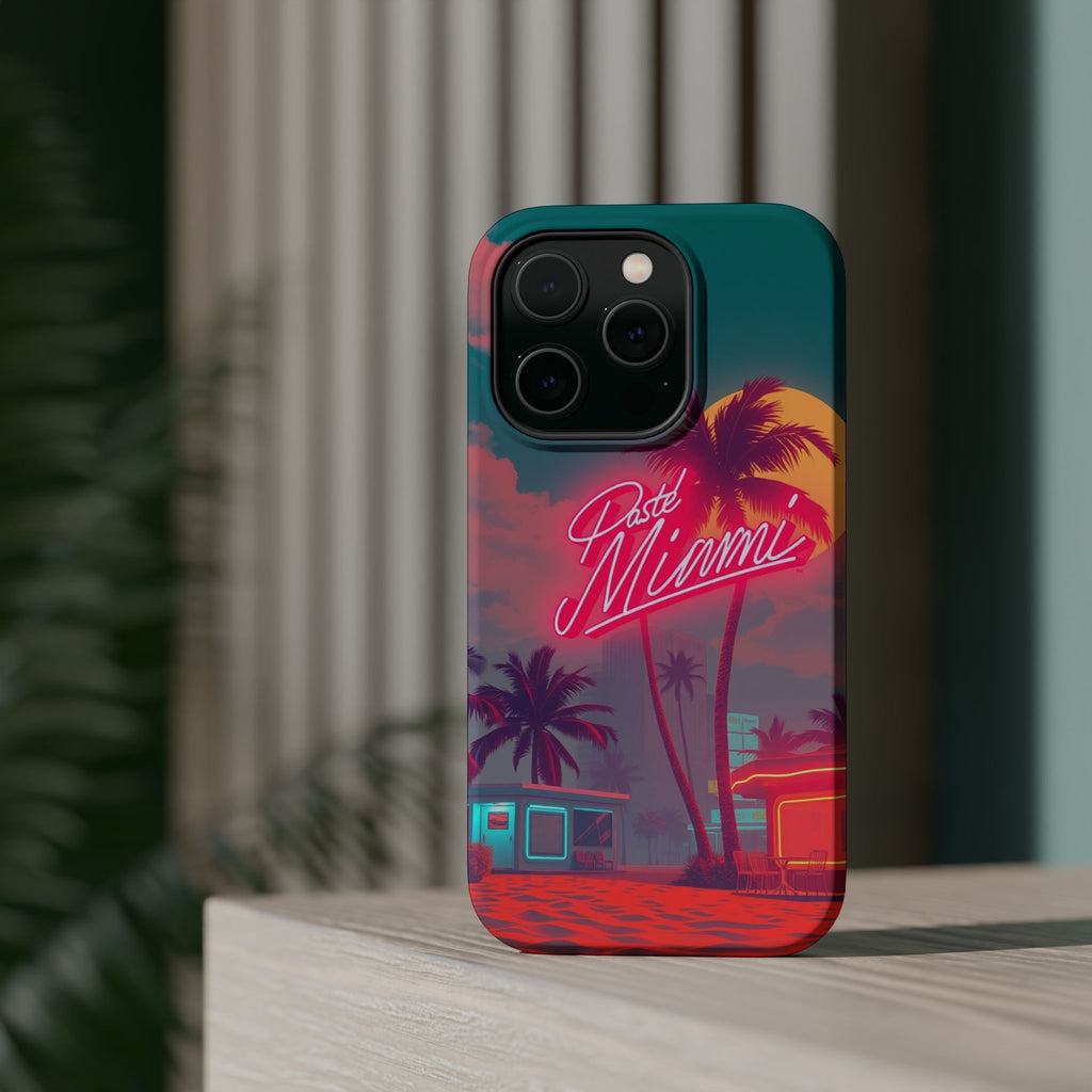 iPhone 1980s Pastel Miami Enchanted Art Slim Everyday Designer Case · iPhone Cas