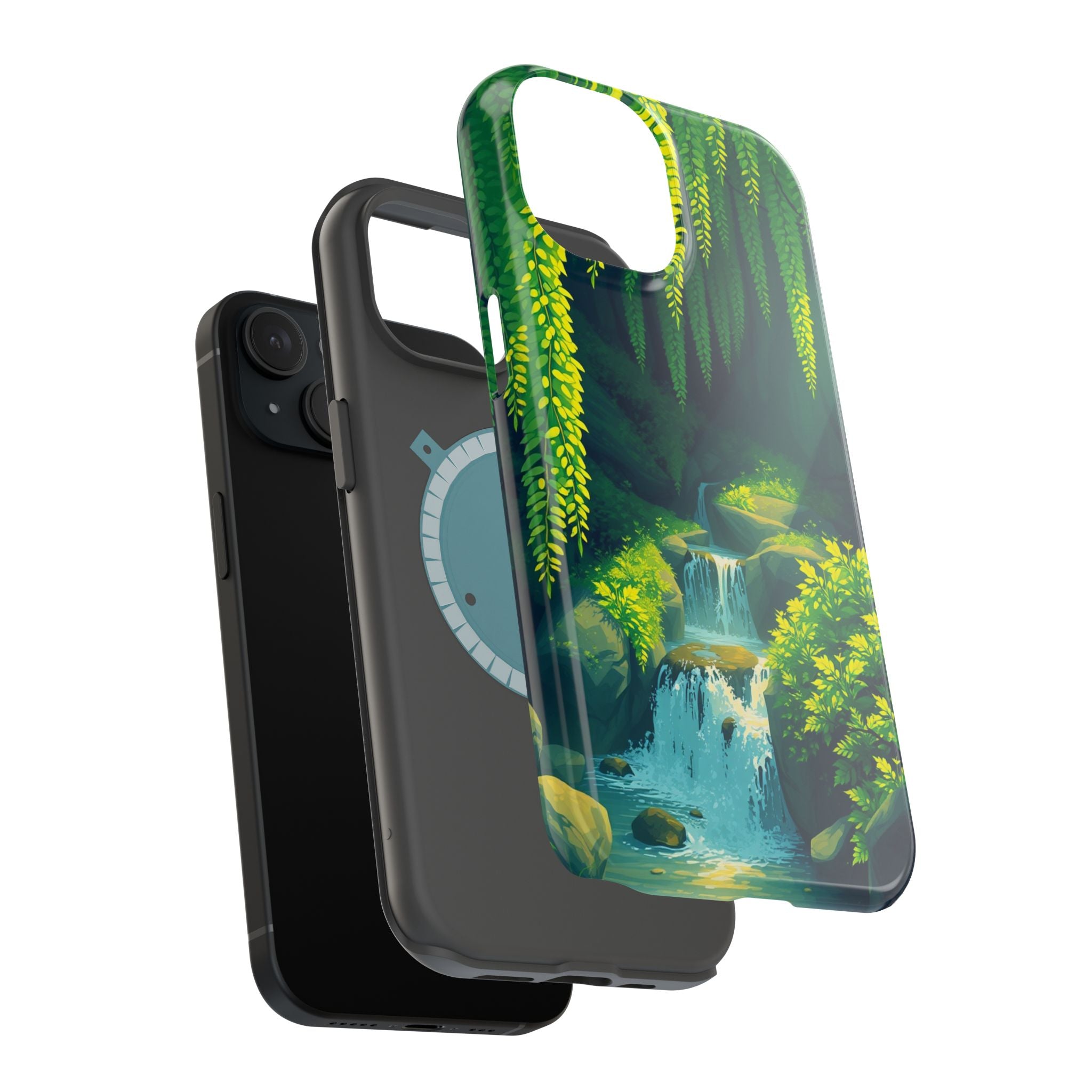 iPhone Earthy Wisteria Cascade Design Slim Everyday iPhone 13 Designer · iPhone