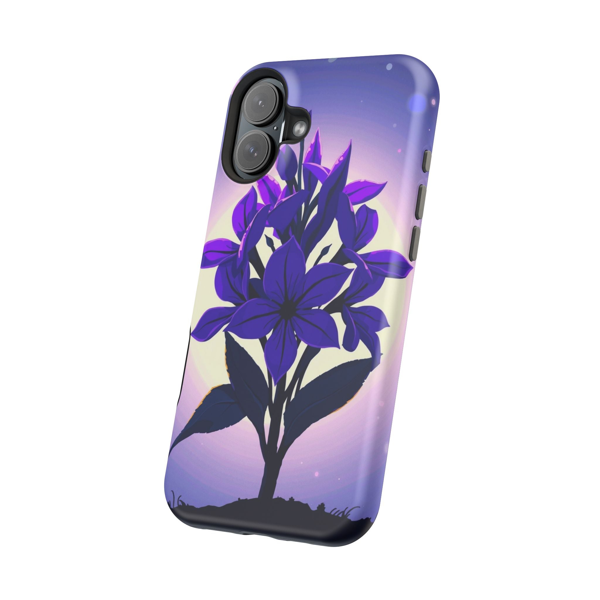 iPhone Floral Crown Mystic Art 13 Bold Modern Everyday Snap Case · iPhone Case