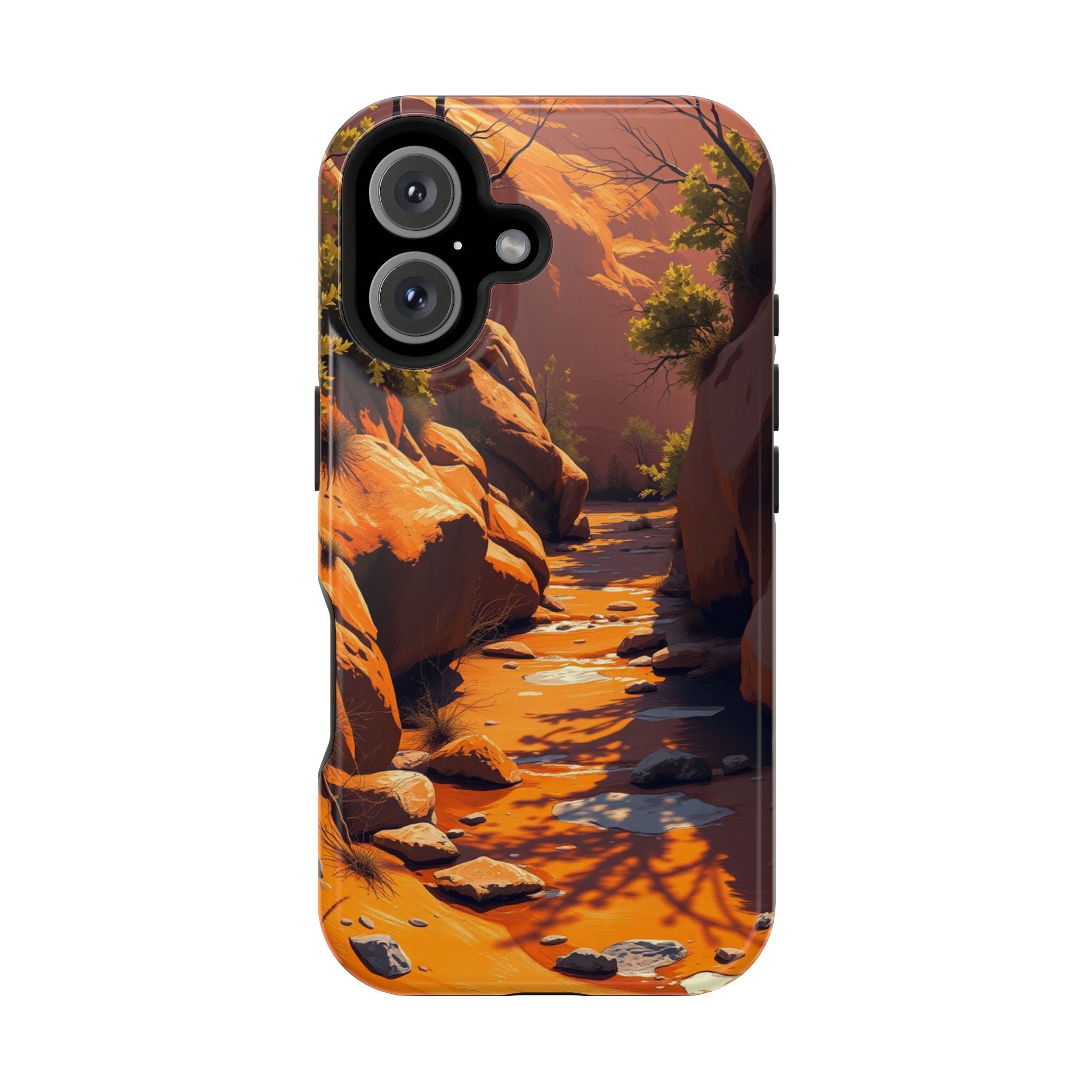 iPhone Spring Creek Bold Art Slim Everyday Designer Case · iPhone Case