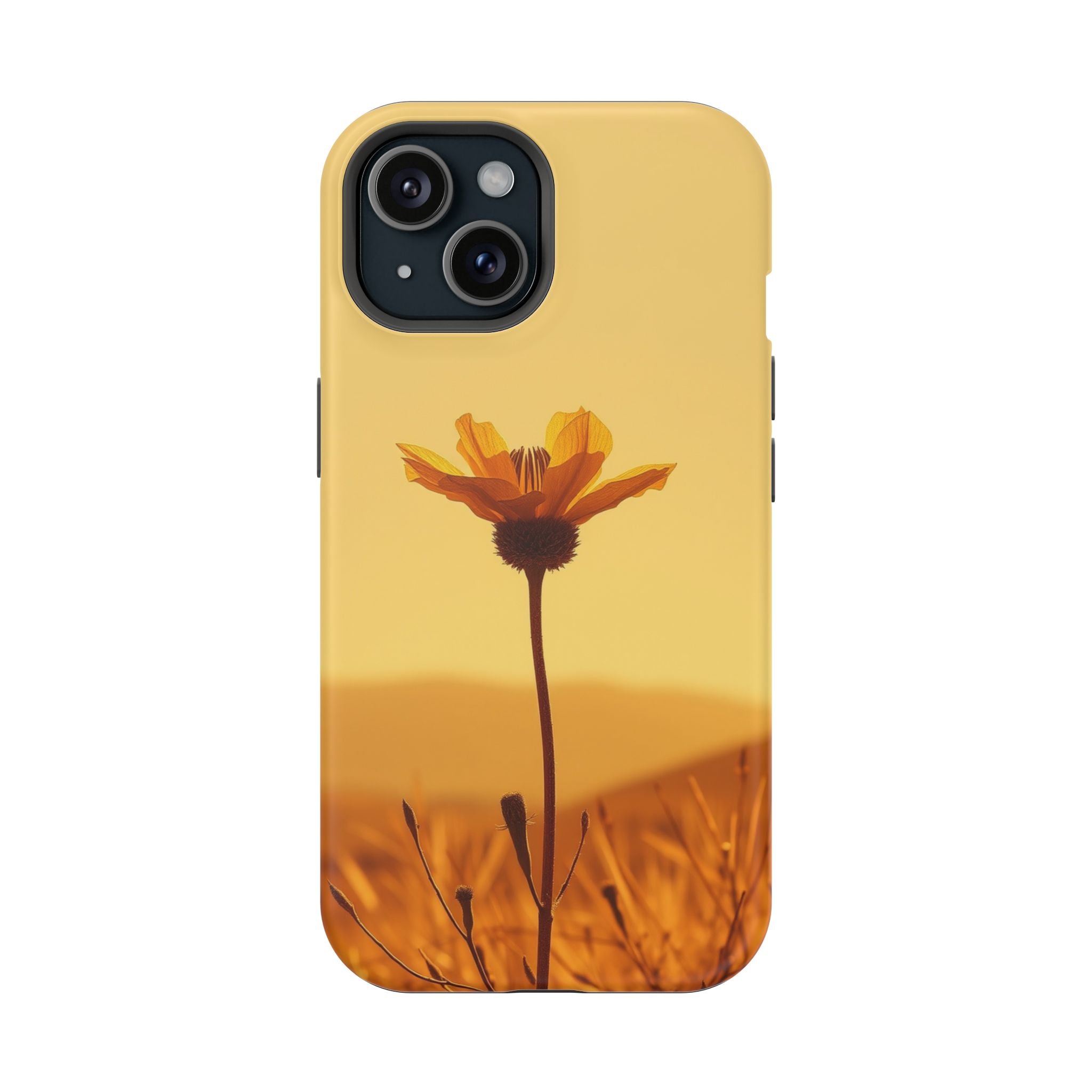 iPhone Desert Flower Cinematic Art Bold Modern Everyday Snap Case · iPhone Case