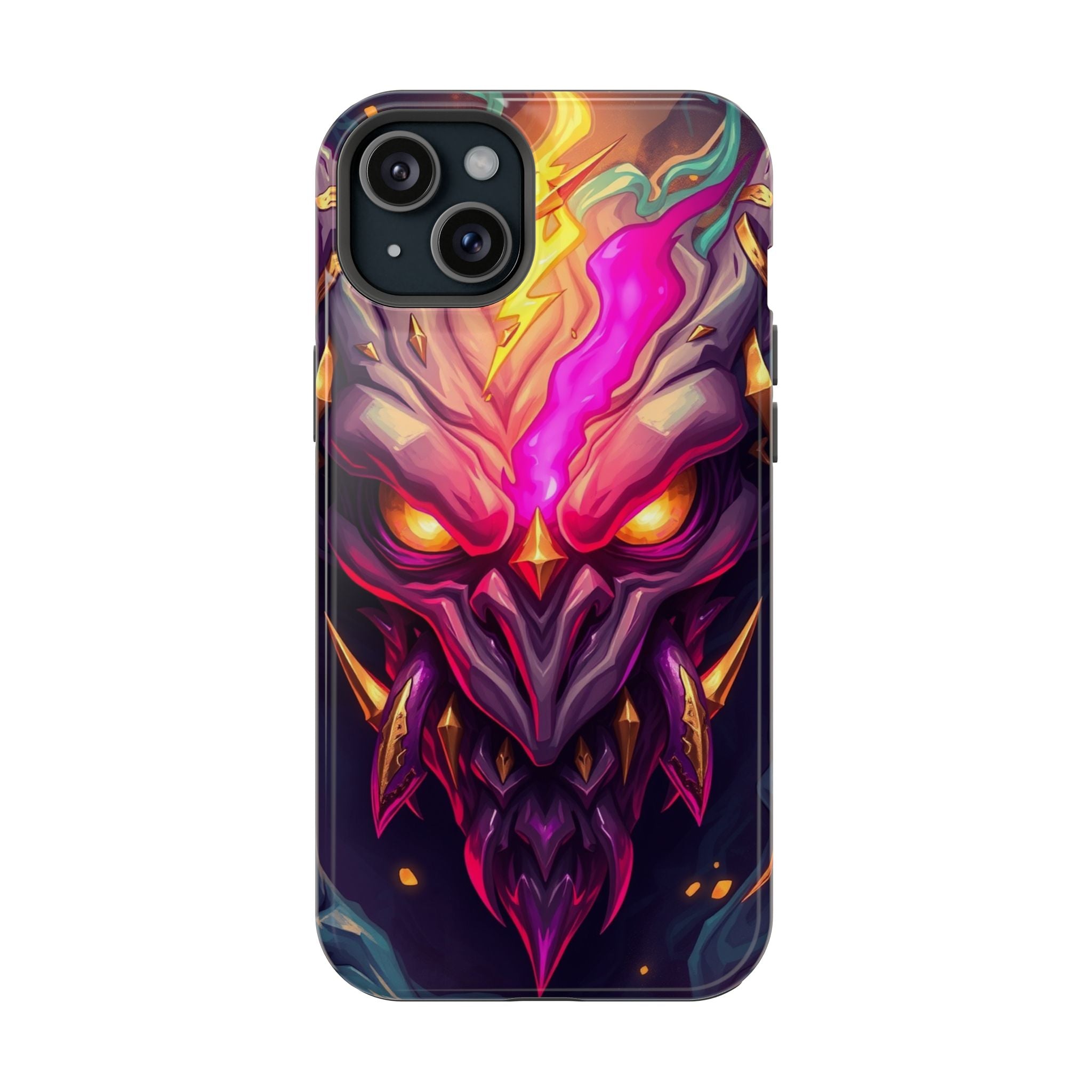 iPhone Chaos Goblin Energy Gold Foil Luxury Slim Everyday Designer Case · iPhone