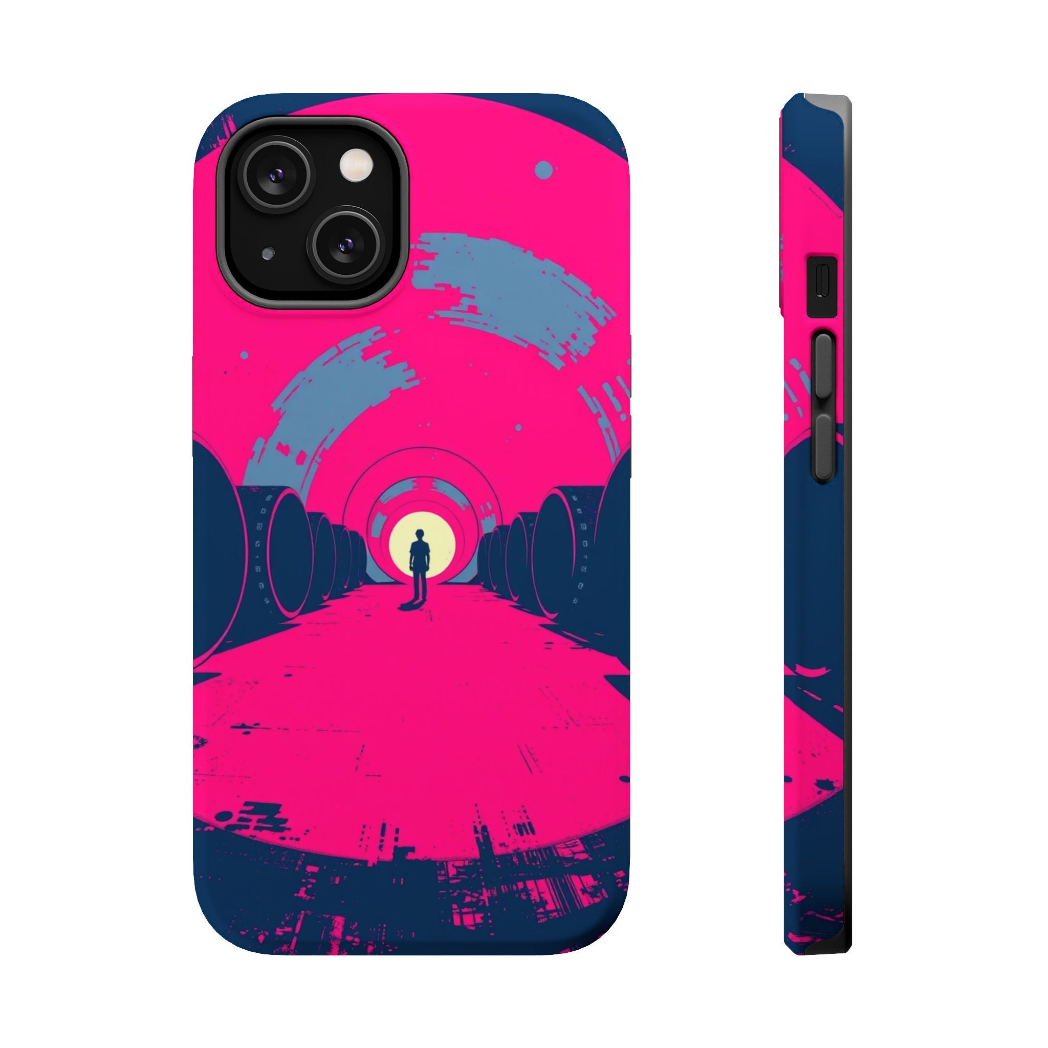 iPhone 1960s Mod Circles Bold Art Bold Modern Everyday Snap Case · iPhone Case