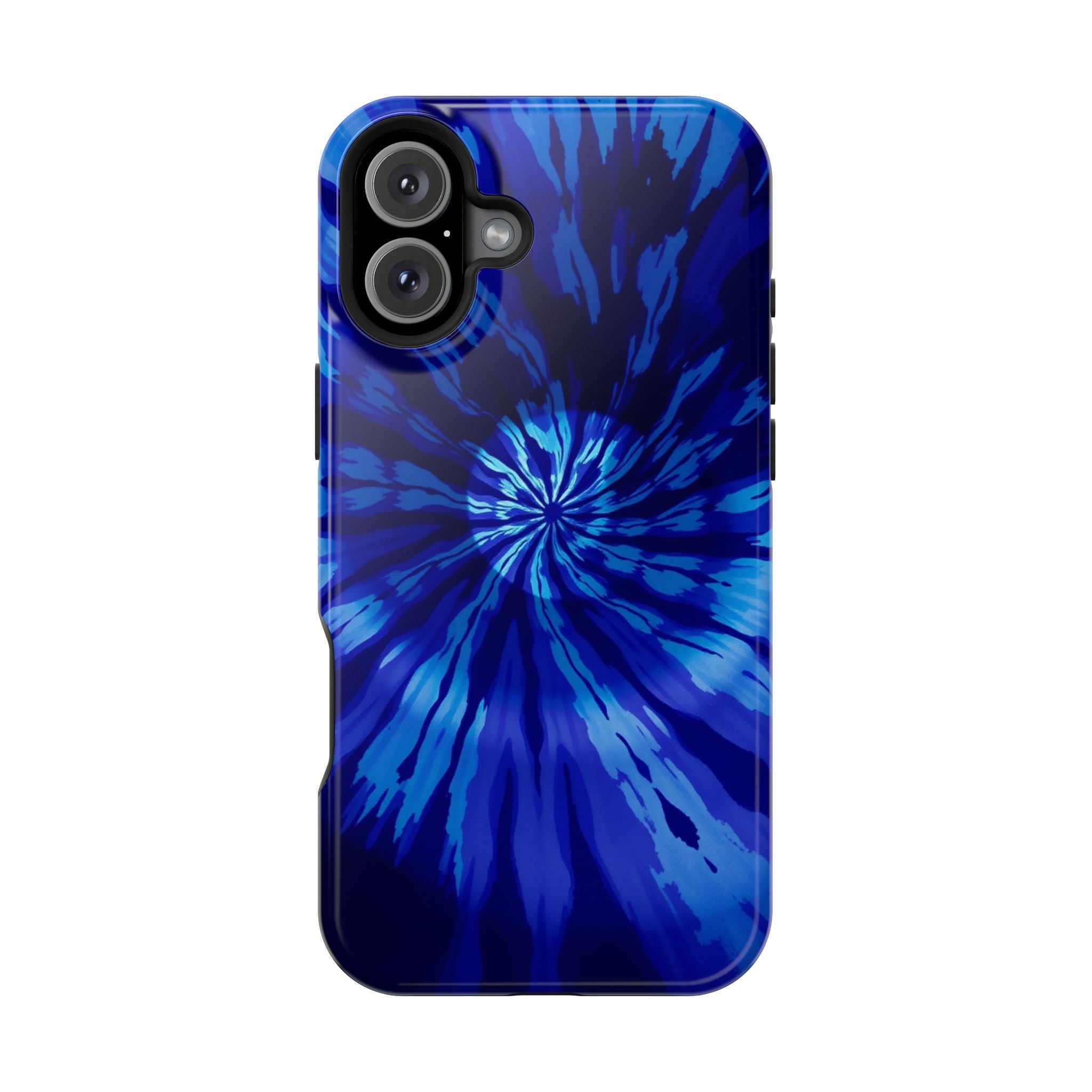 iPhone Tie-Dye Vortex Dark Gothic Ink Slim Everyday Designer Case · iPhone Case