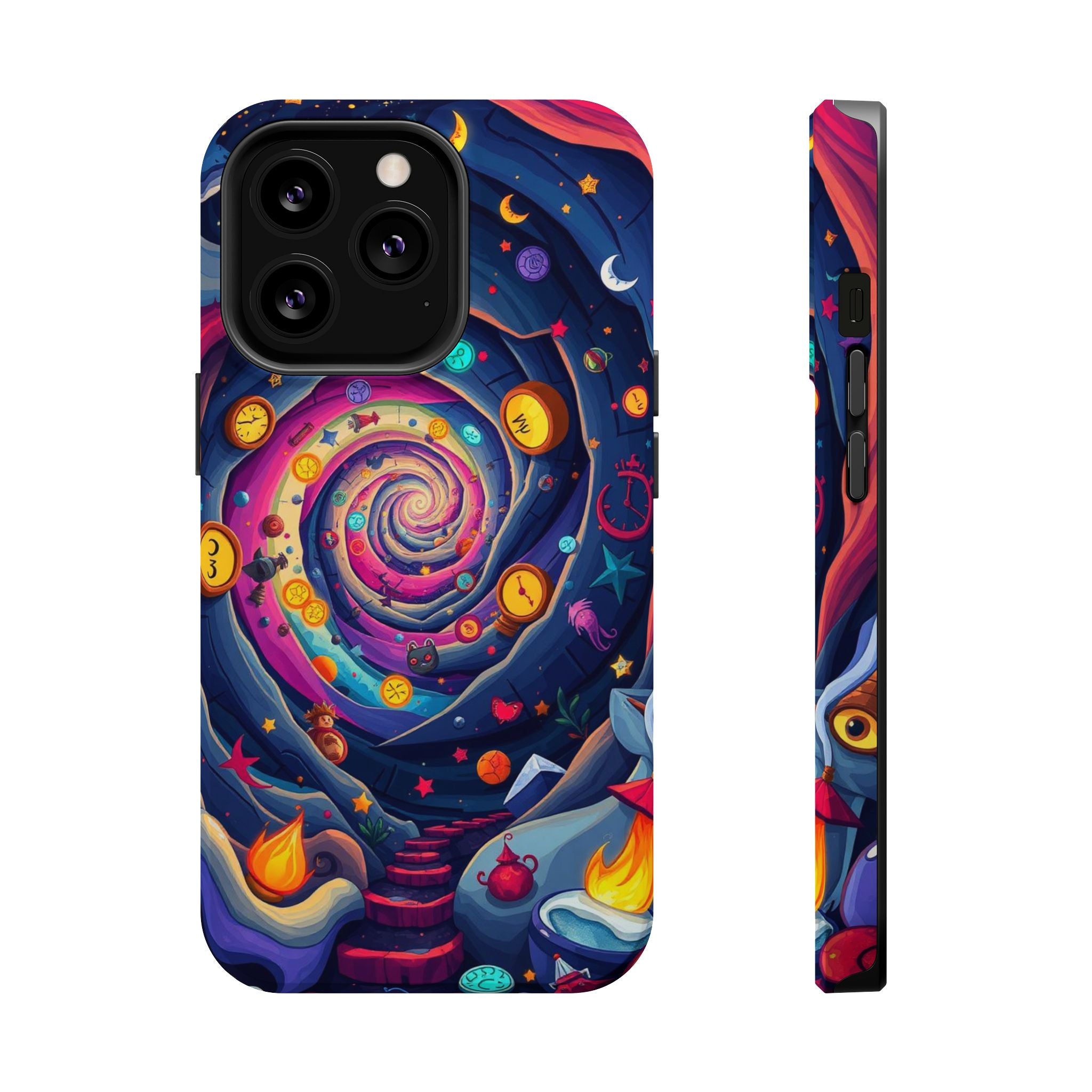 iPhone Time Portal Swirl Kids Fun iPhone Phone Case Gift Clean Minimal · iPhone