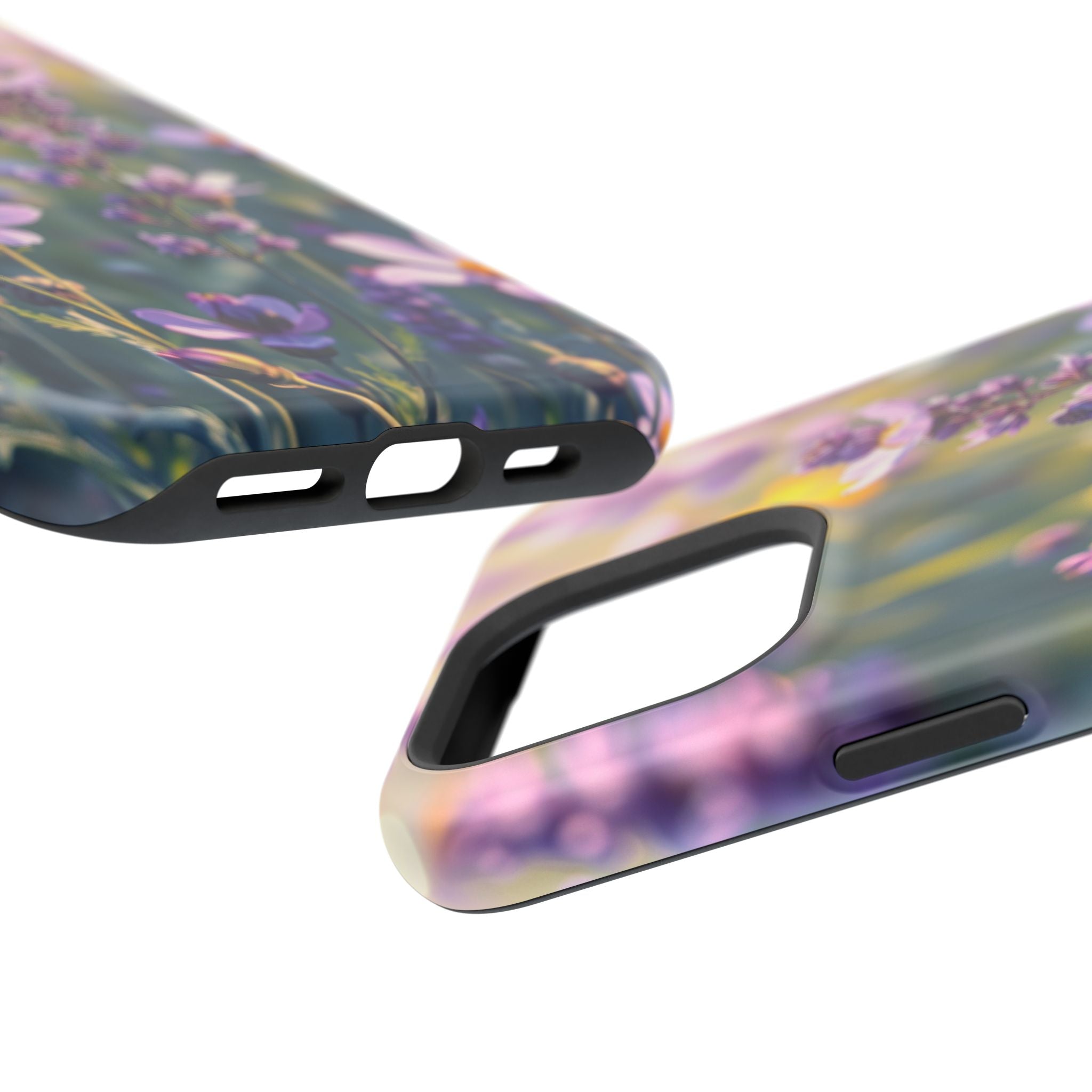 iPhone Lavender And Pearl Wildflower Field Slim iPhone Everyday · iPhone Case
