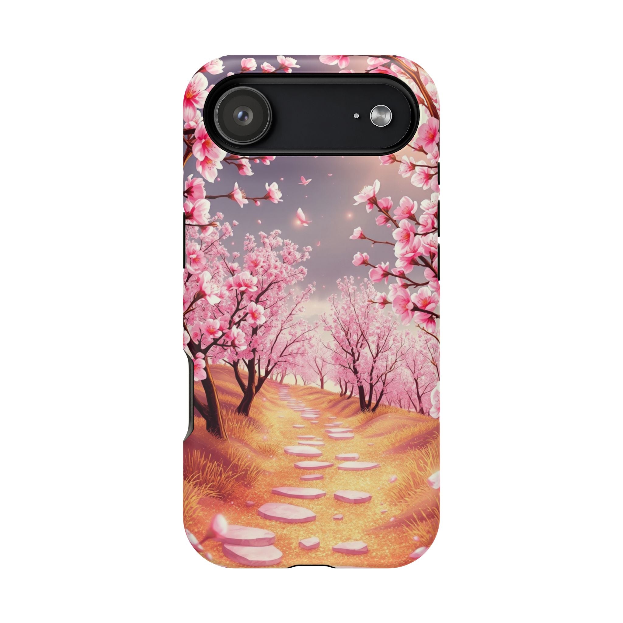 iPhone Dreamy Blossom Trail Design 14 Slim Everyday Designer Case · iPhone Case