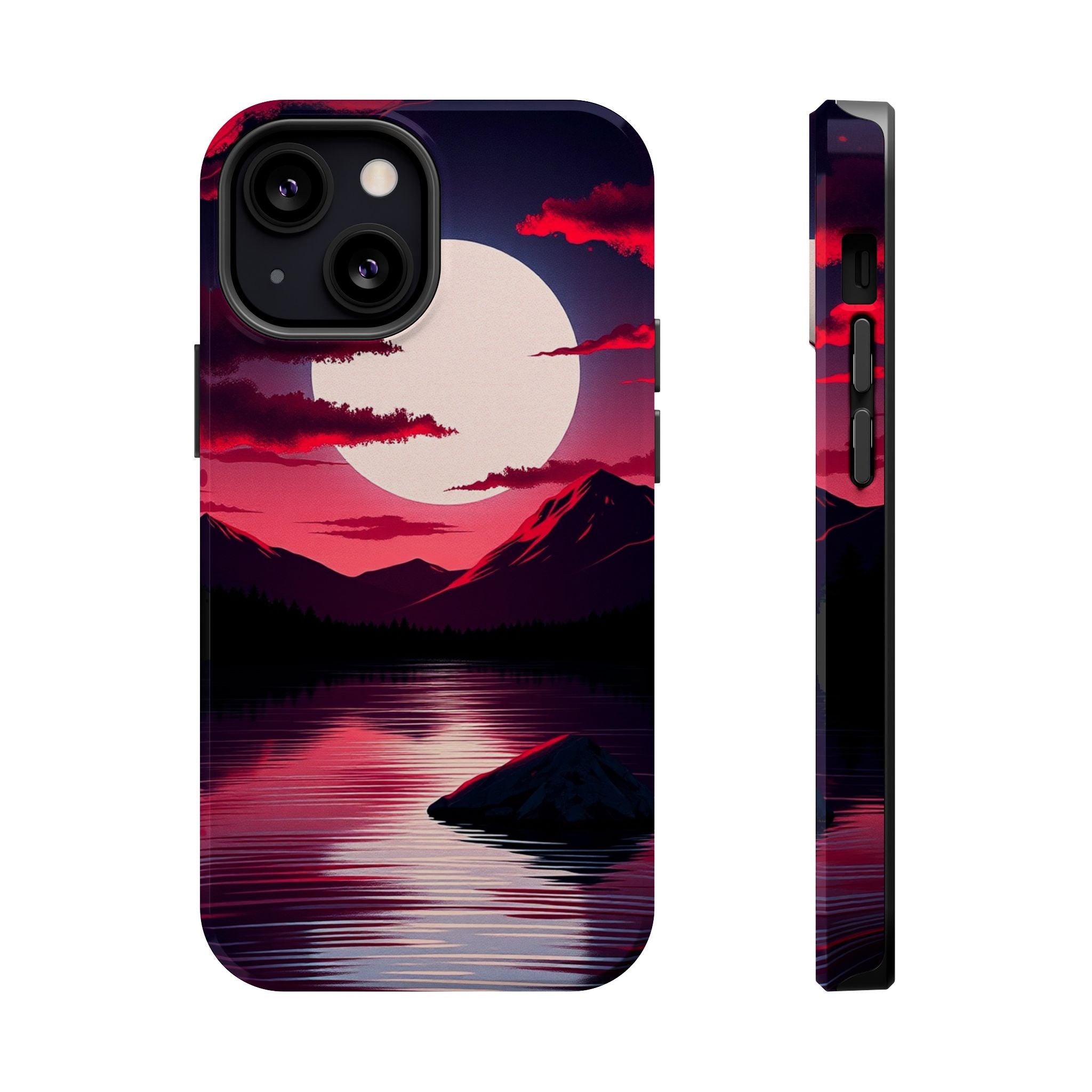 iPhone Vibrant Lake at Twilight Design Slim Everyday iPhone 20 Designer · iPhone