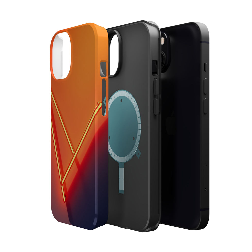 iPhone Neon Geometry Vibrant Watercolor Slim Everyday iPhone Designer · iPhone C