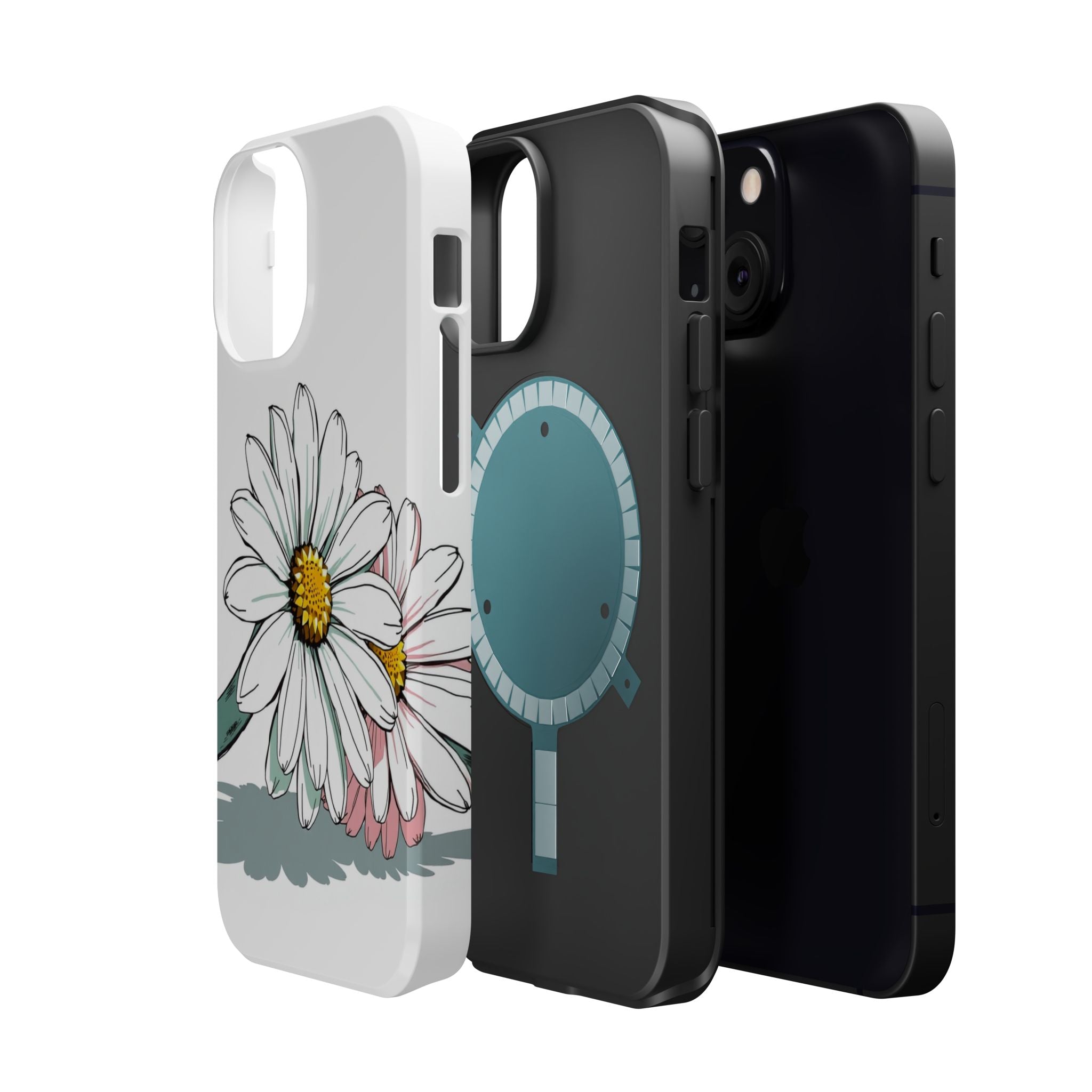 iPhone Daisy Chain Hand-Drawn Sketch Slim Everyday Designer Case · iPhone Case