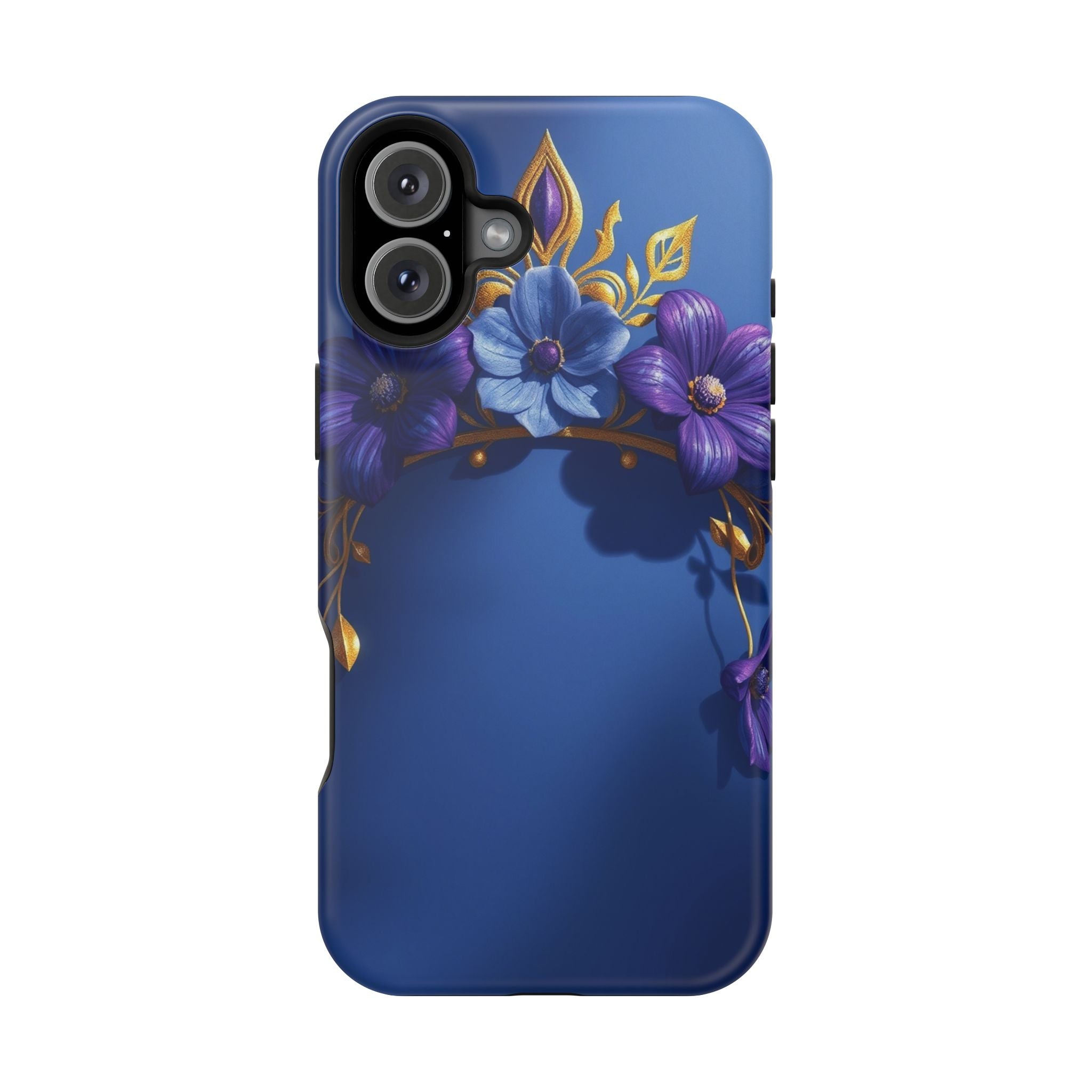 iPhone Vibrant Floral Crown Design 14 Slim Everyday Designer Case · iPhone Case