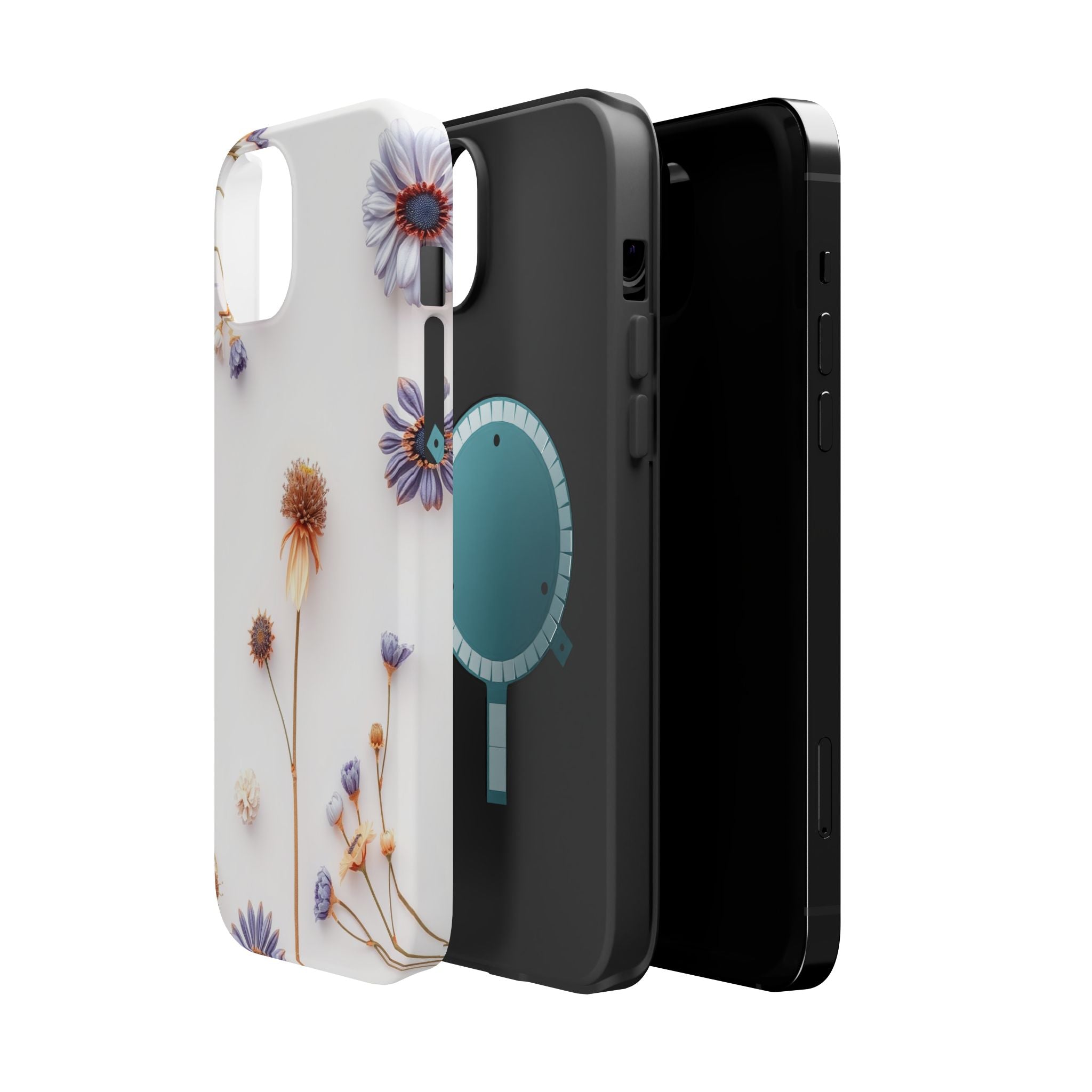 iPhone Dried Flower Flat Lay Bold Art Slim Everyday Designer Case · iPhone Case