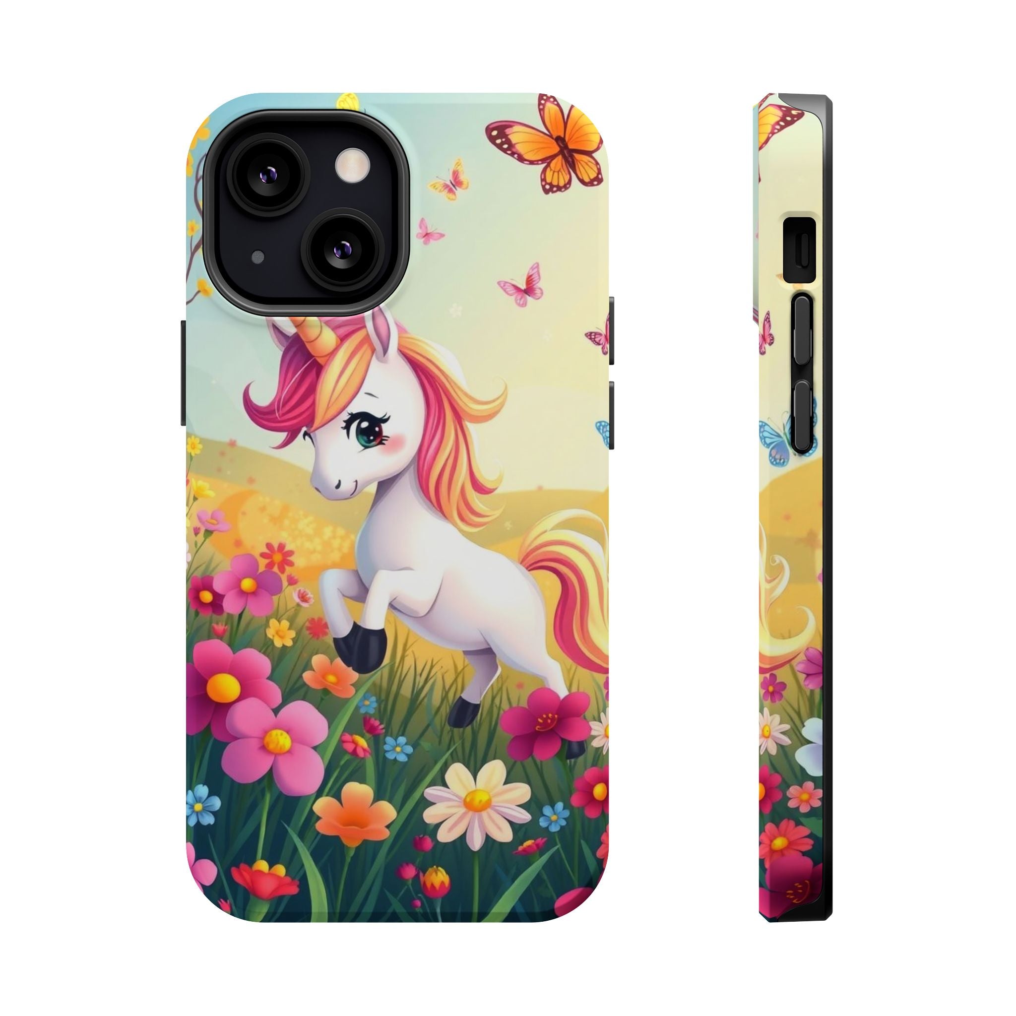 iPhone Magical Meadow Unicorn Kids Fun iPhone Phone Case Gift Slim · iPhone Case