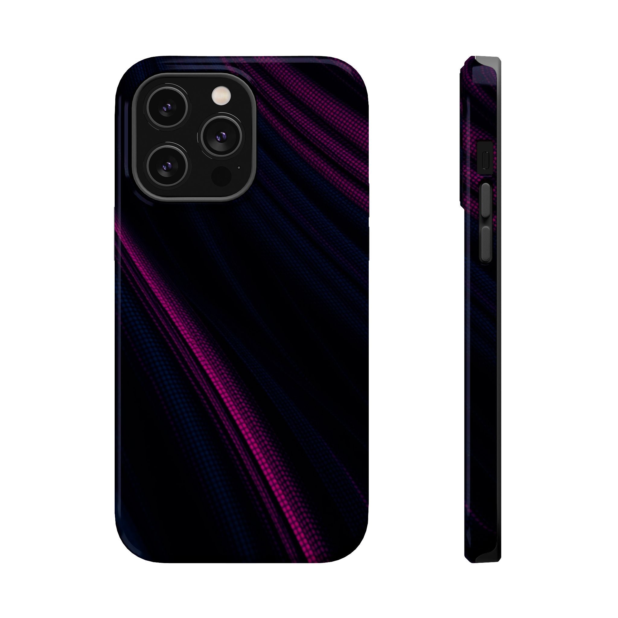 iPhone Carbon Fiber Weave Dark Gothic Ink Slim iPhone Everyday Designer · iPhone