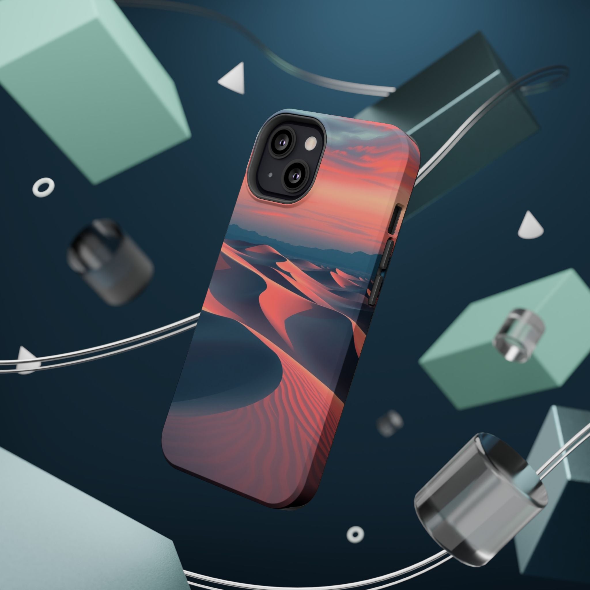 iPhone Sand Dunes at Dusk Oil Painting Impressionist iPhone Slim · iPhone Case