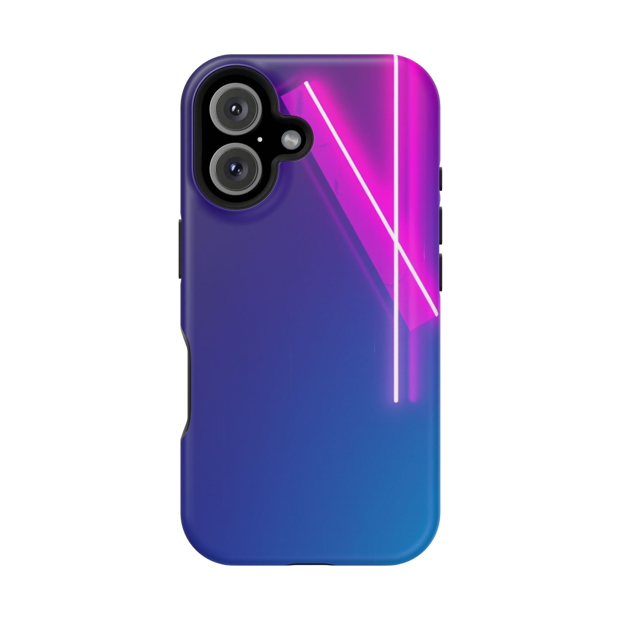 iPhone 1990s Geometric Neon Electric Art Slim Everyday Designer Case · iPhone Ca