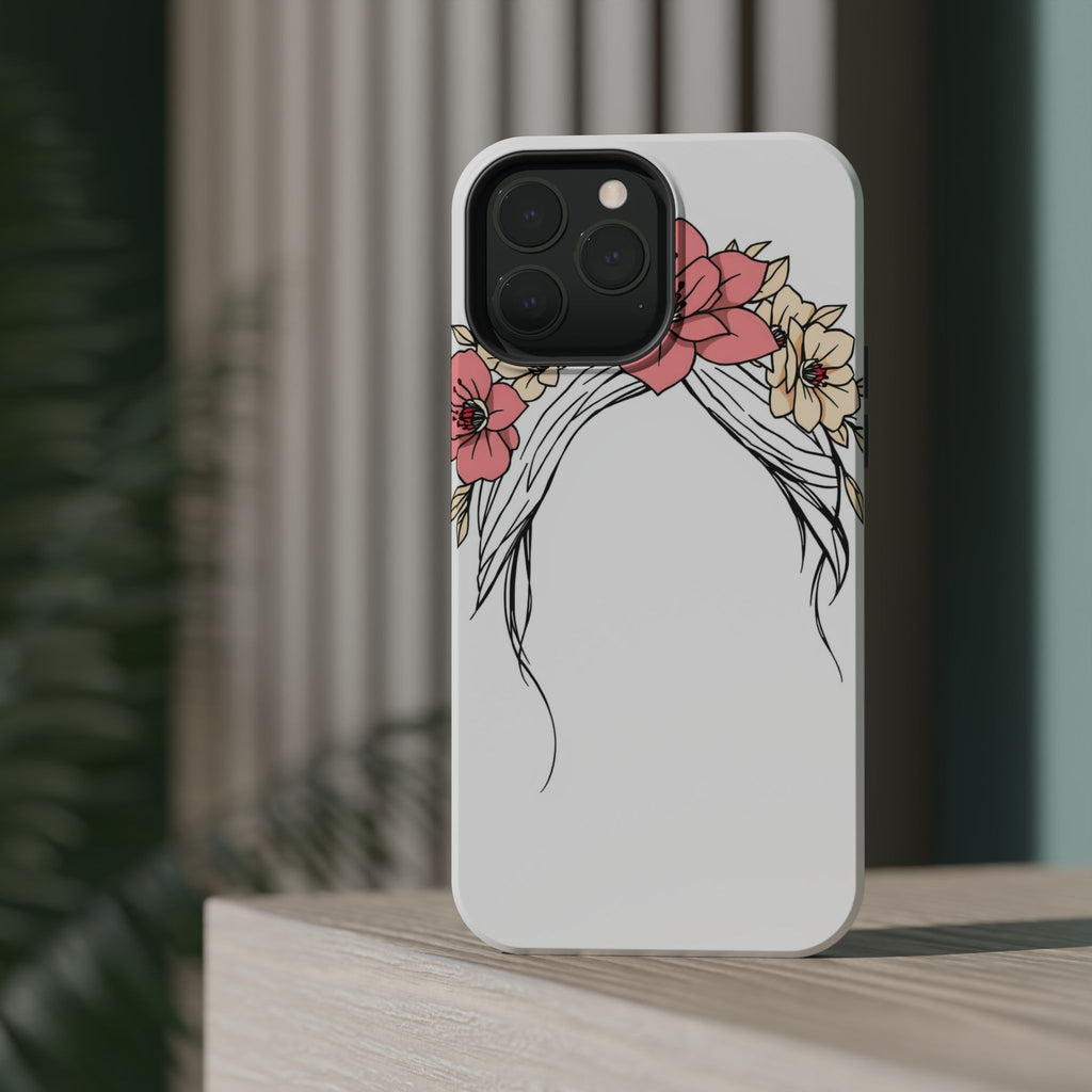 iPhone Floral Crown Electric Art Bold Modern Everyday Snap Case · iPhone Case