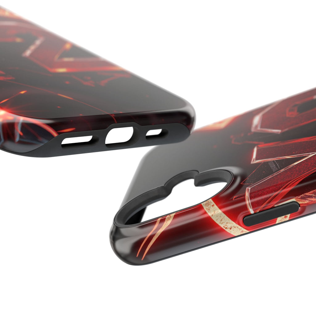 iPhone Y2K Holographic Bold Art Slim Everyday Designer Case · iPhone Case