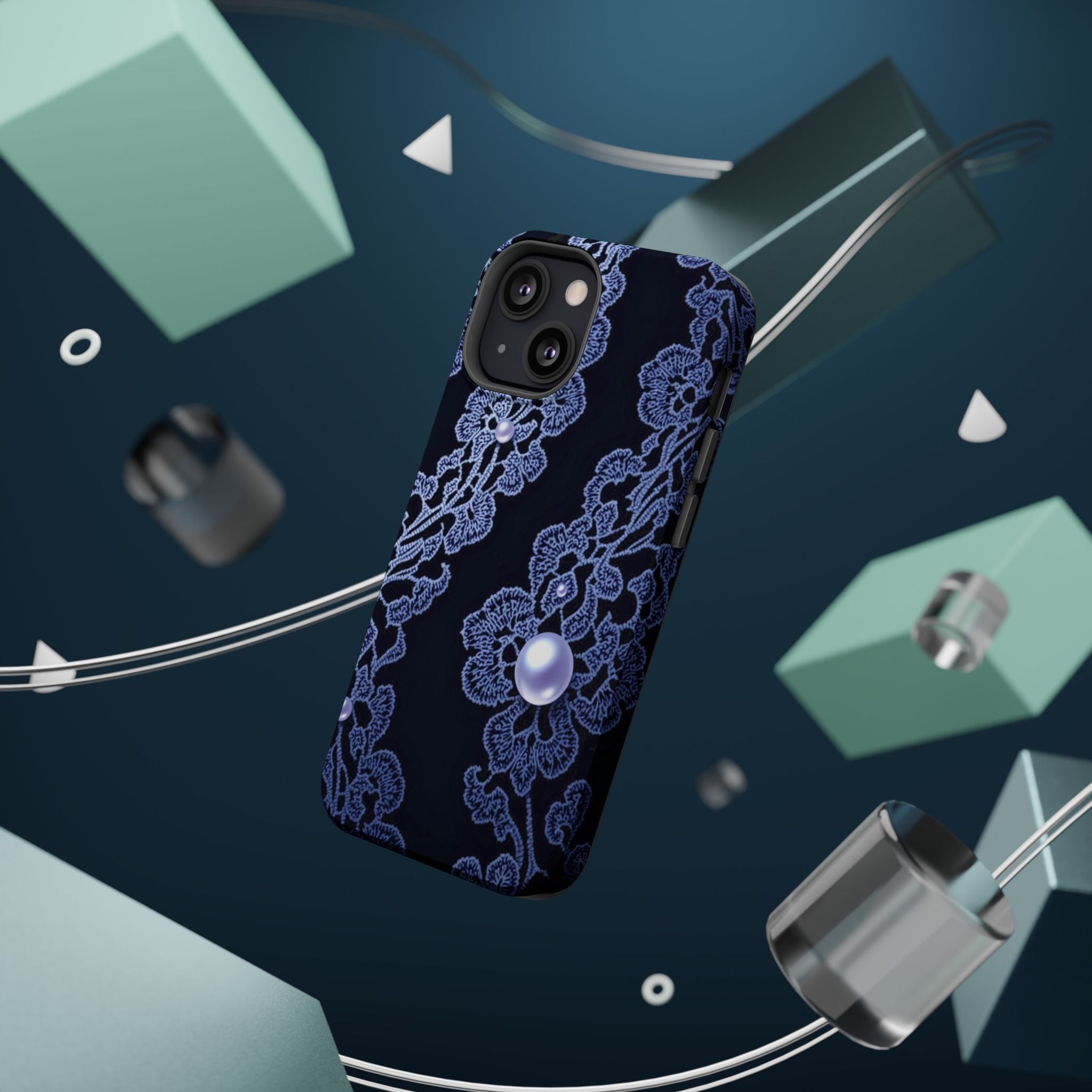 iPhone Lace Pattern Enchanted Art Bold Modern Everyday Snap Case · iPhone Case