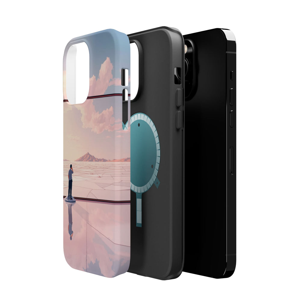 iPhone Salt Flat Mirror Stained Glass Slim Everyday Designer Case · iPhone Case