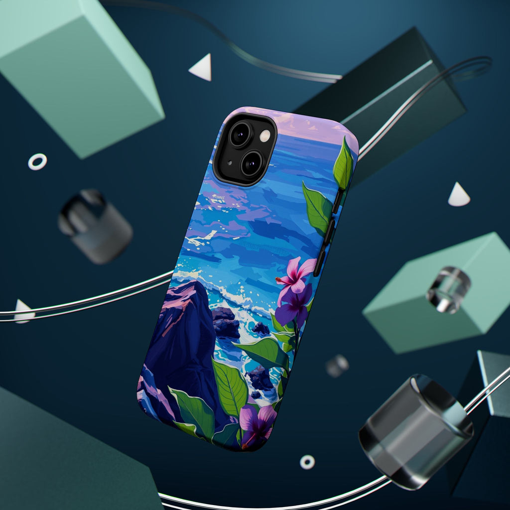 iPhone Hibiscus Coast Enchanted Art Slim Everyday Designer Case · iPhone Case