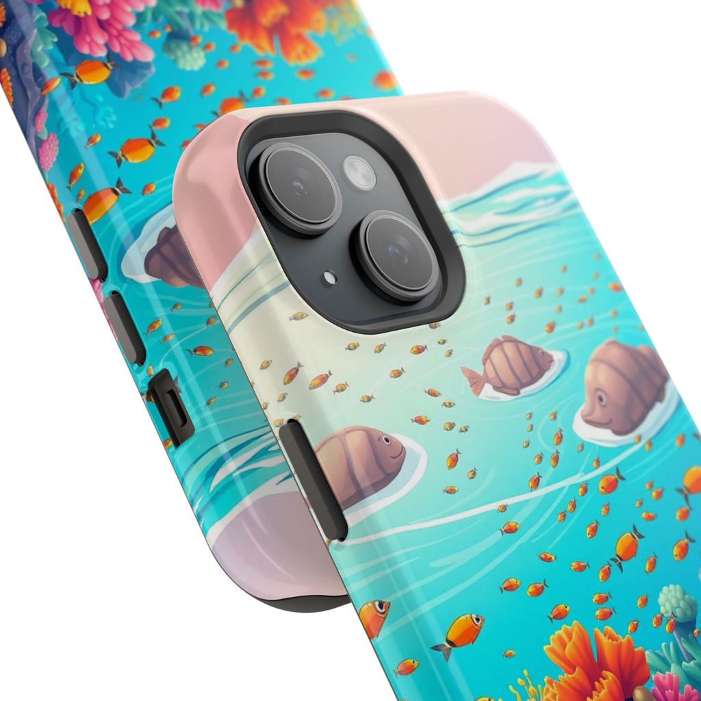 iPhone Coral Reef Panorama Kids Fun Phone Case Gift Slim Snap Case · iPhone Case