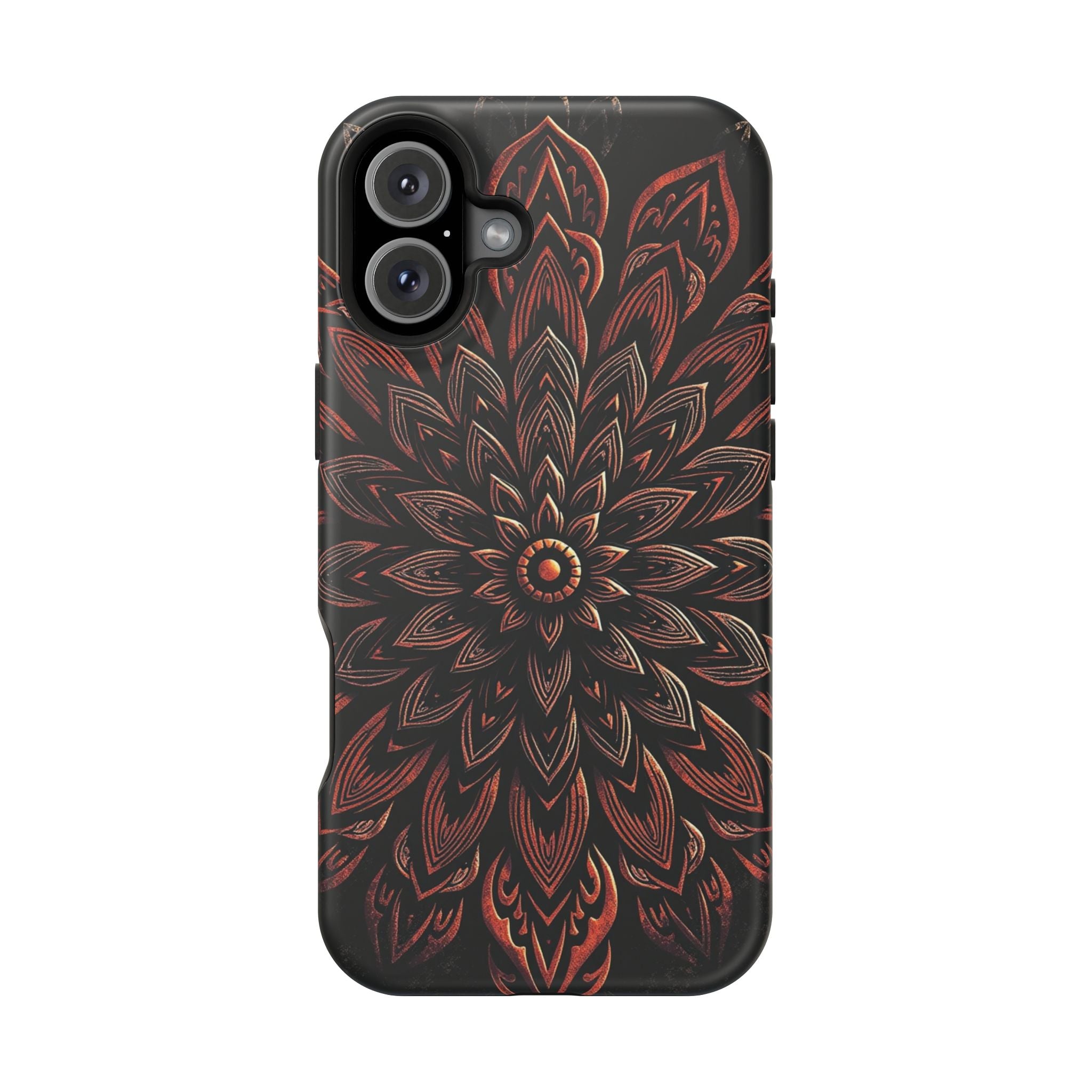iPhone Floral Mandala Vintage Retro Poster Slim iPhone Everyday · iPhone Case