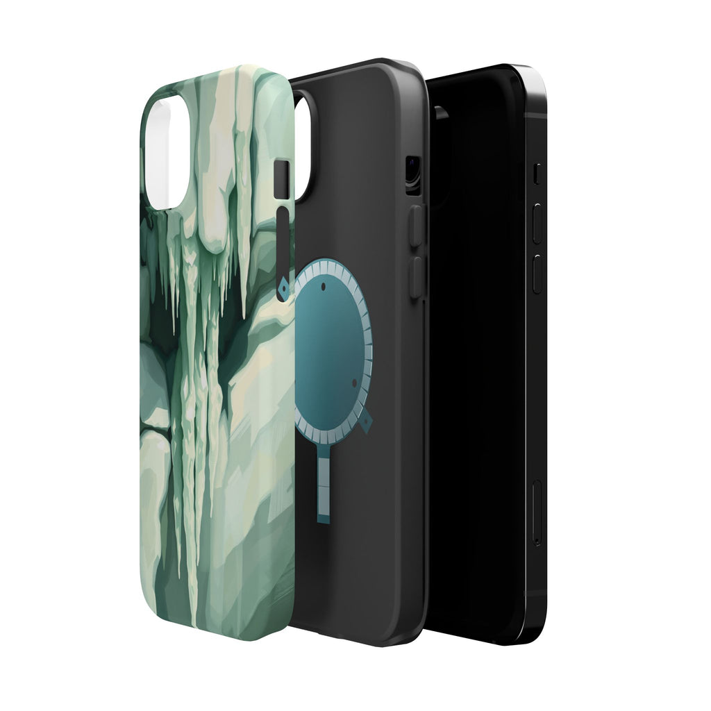 iPhone Earthy Icicle Formation Design Slim Everyday Designer Case · iPhone Case