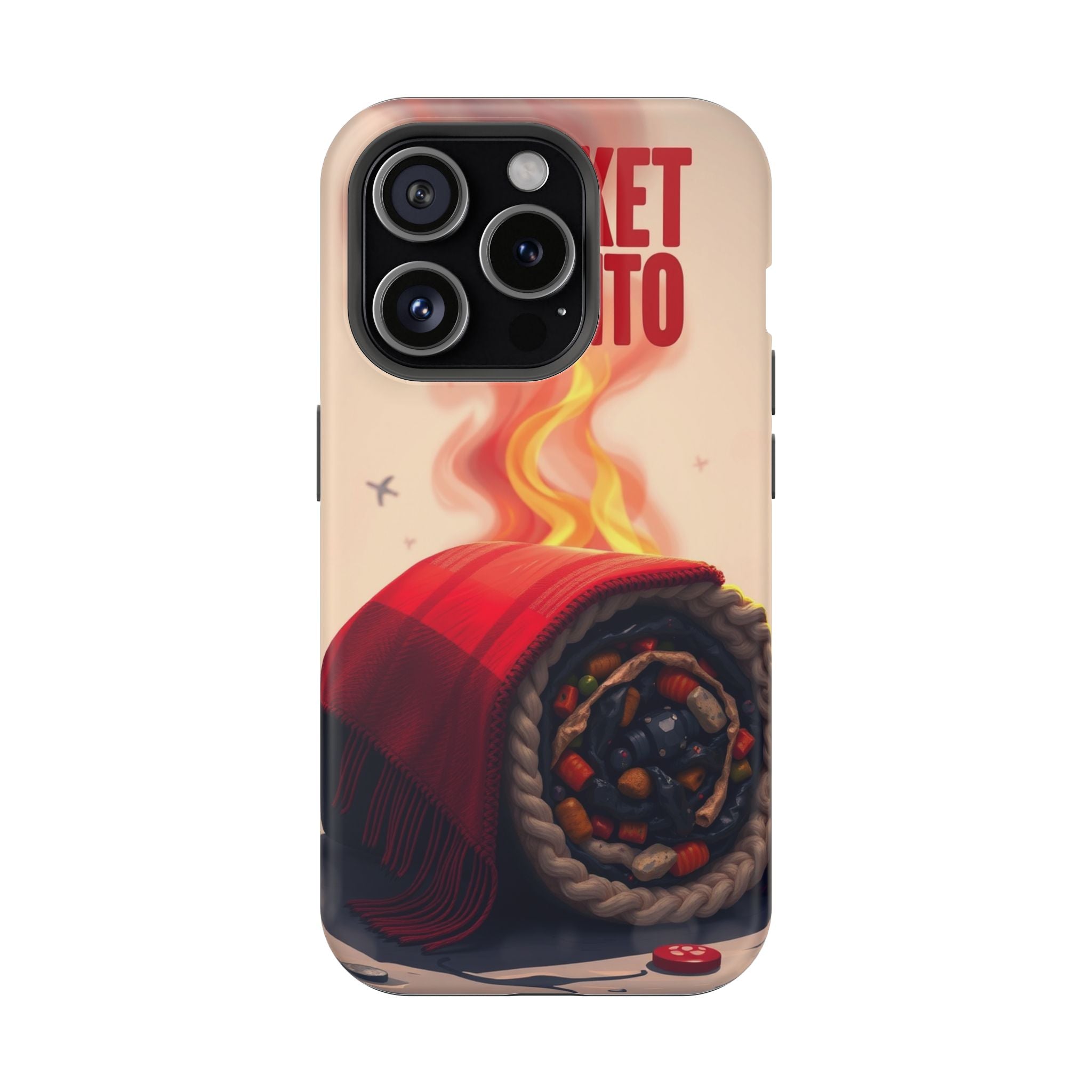 iPhone Serene Blanket Burrito Design Slim Everyday Designer Case · iPhone Case