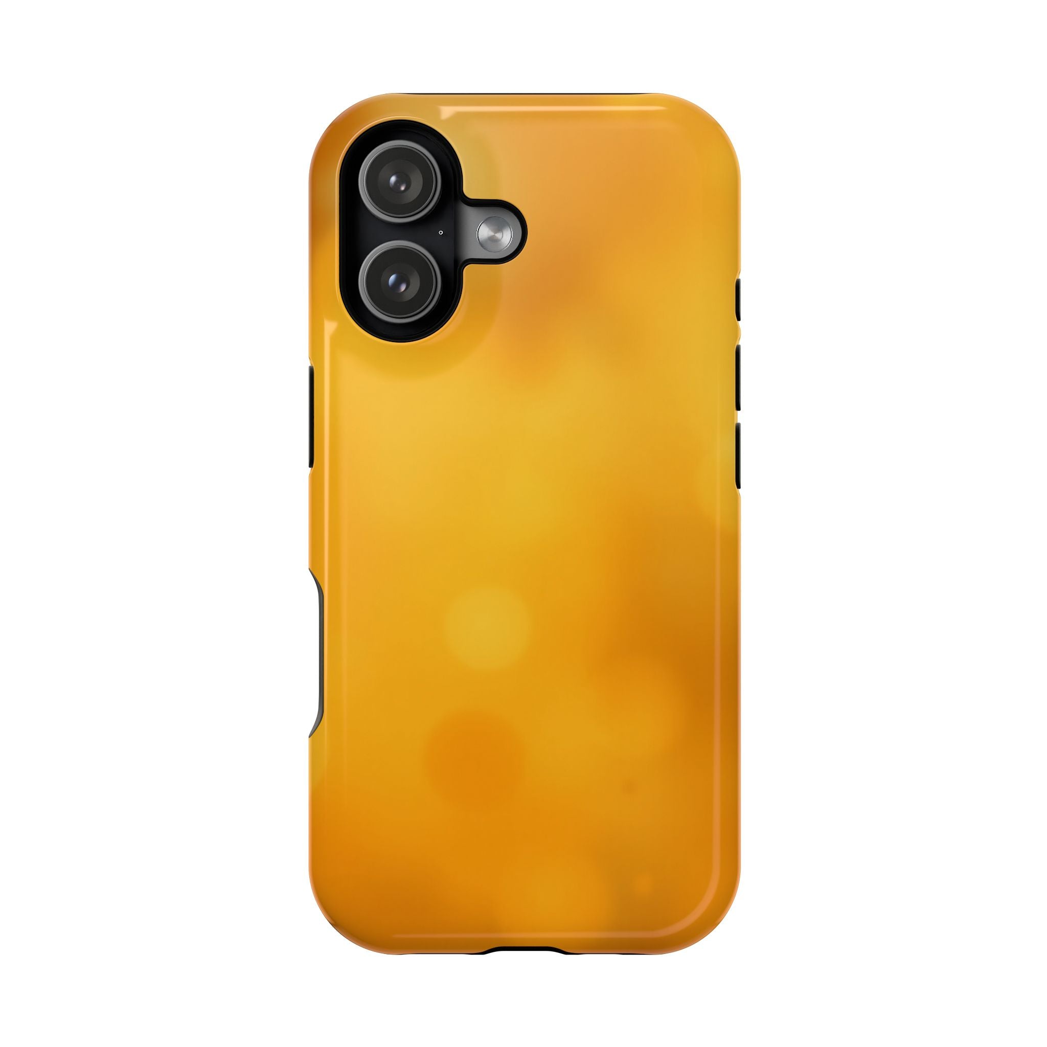 iPhone Mustard And Rust Pixel Blur Bold Modern Everyday Snap Case · iPhone Case