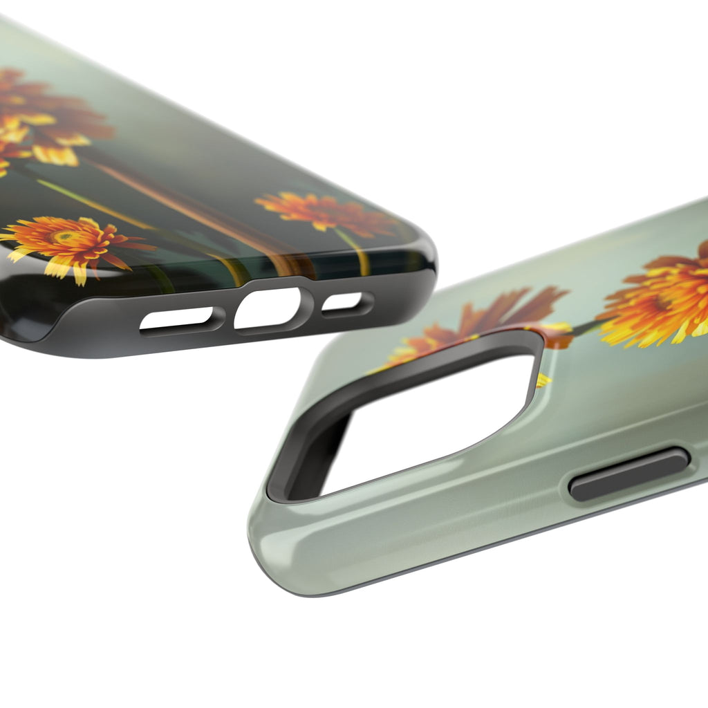 iPhone Ranunculus Stack Electric Art Slim Everyday Designer Case · iPhone Case