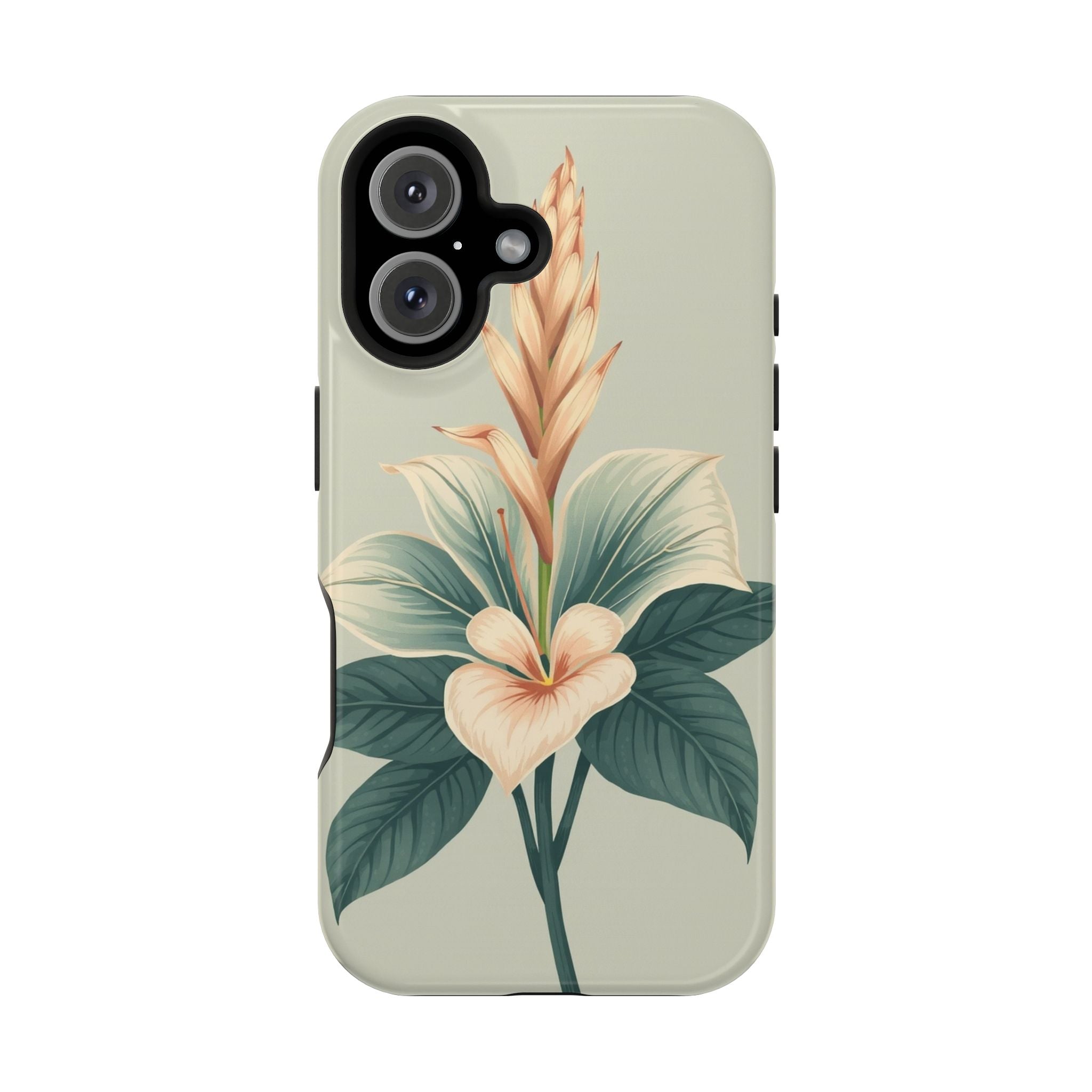 iPhone Tropical Bloom Cinematic Art Slim Everyday Designer Case · iPhone Case