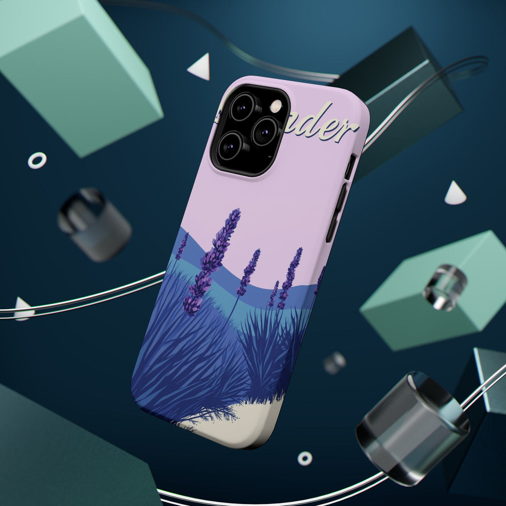 iPhone Lavender Haze Vintage Retro Poster Slim iPhone Everyday Designer · iPhone