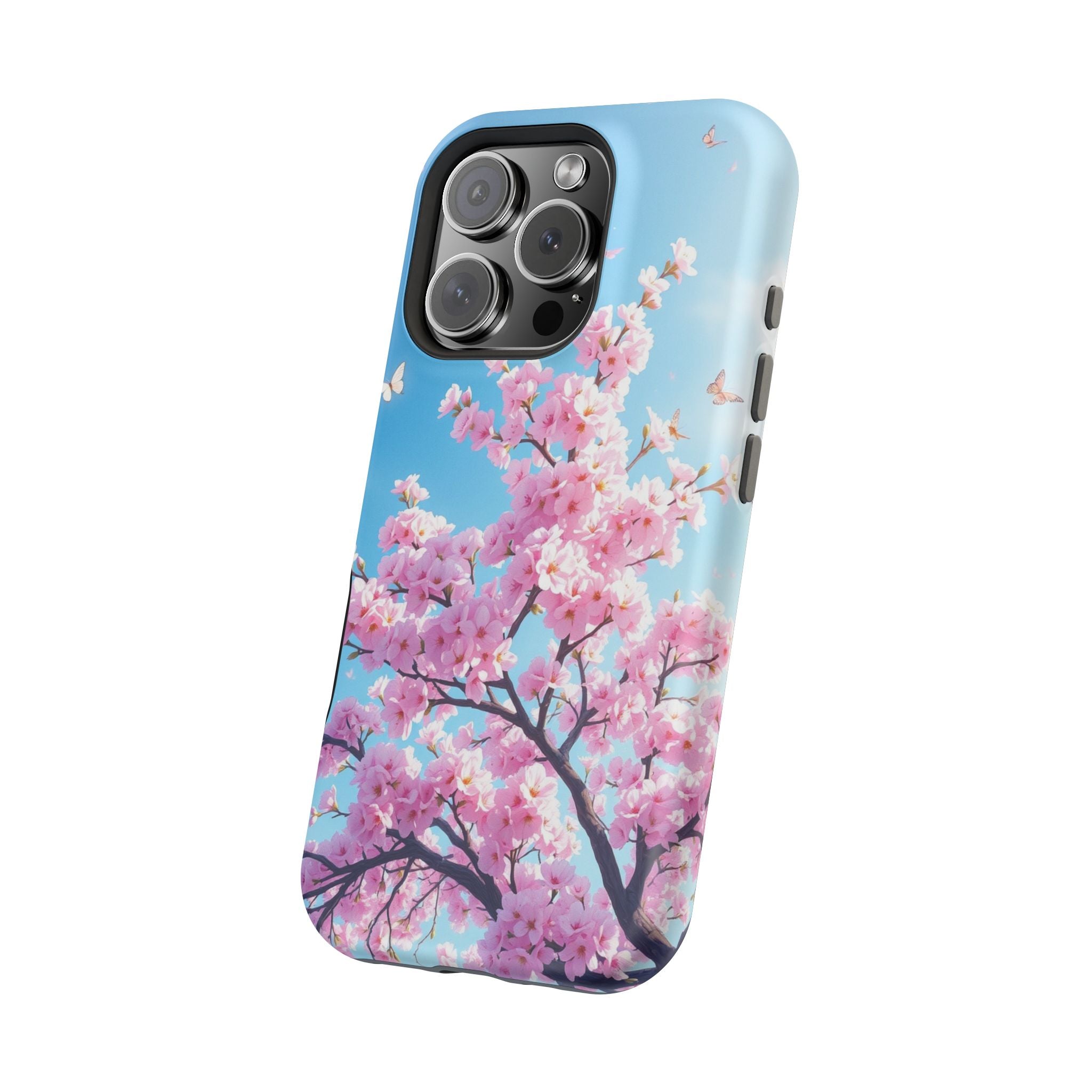 iPhone Cherry Blossom Floral Slim Everyday Designer Case · iPhone Case