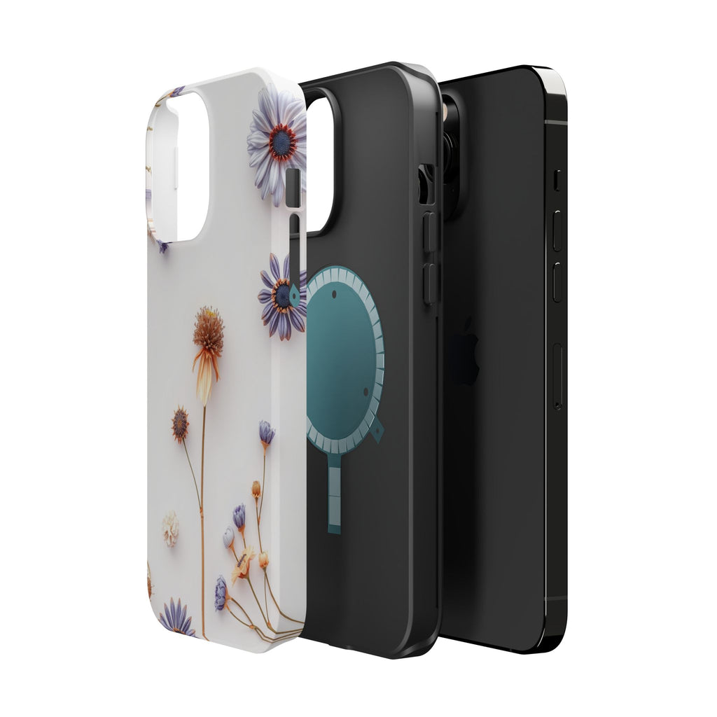 iPhone Dried Flower Flat Lay Bold Art Slim Everyday Designer Case · iPhone Case