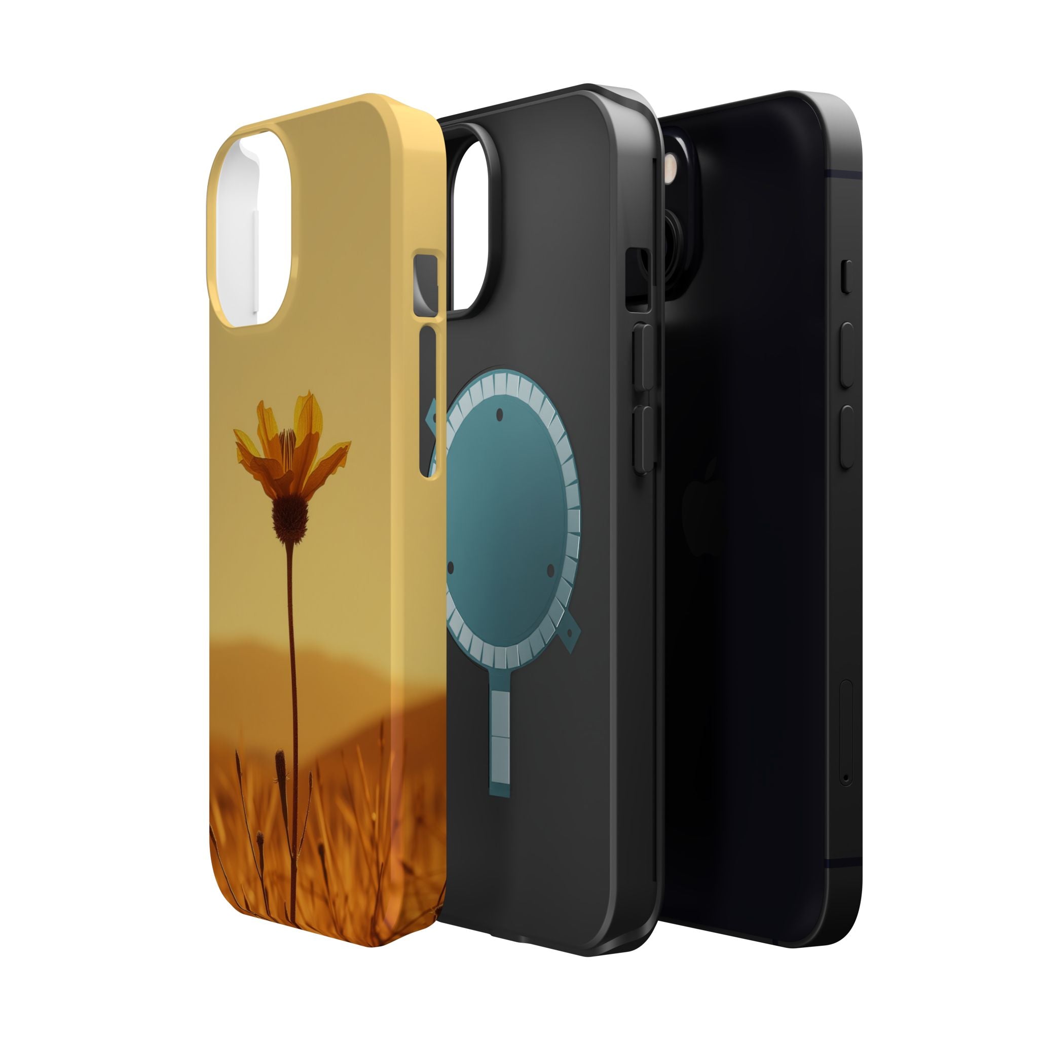 iPhone Desert Flower Cinematic Art Bold Modern Everyday Snap Case · iPhone Case