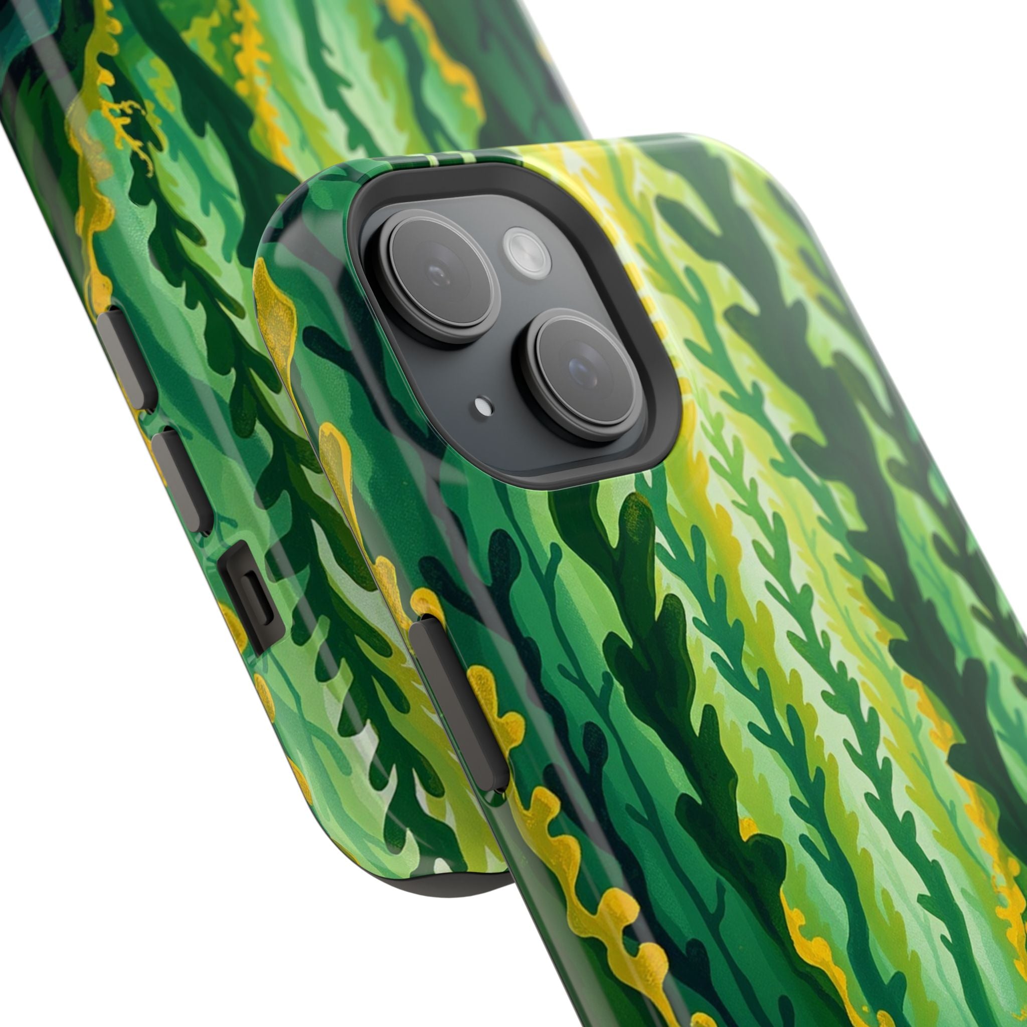 iPhone Kelp Forest Oil Painting Impressionist Slim iPhone Everyday · iPhone Case