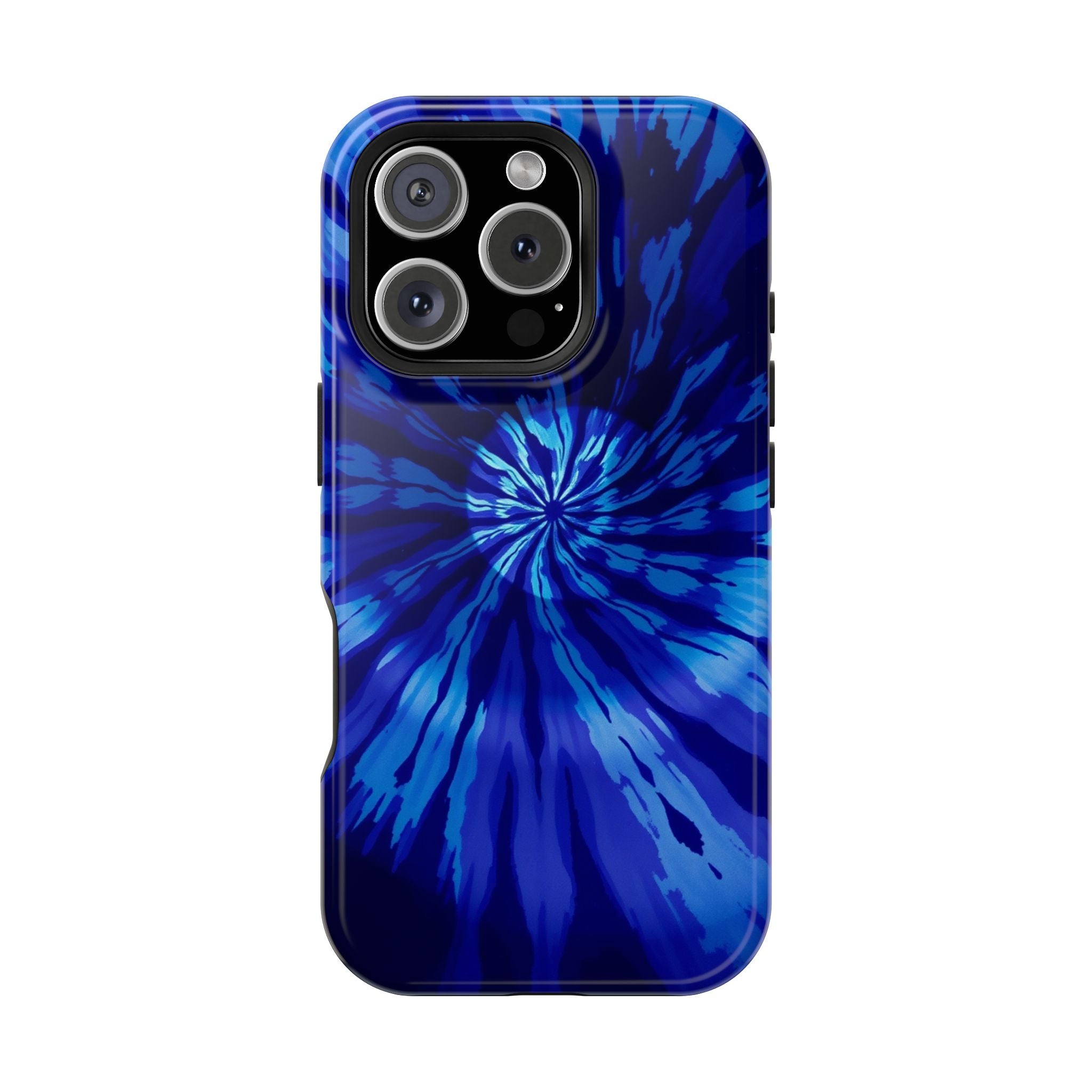 iPhone Tie-Dye Vortex Dark Gothic Ink Slim Everyday Designer Case · iPhone Case