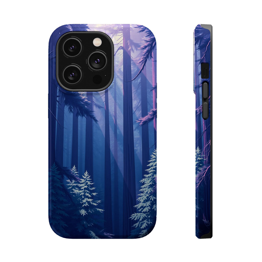 iPhone Indigo And Violet Redwood Forest Slim Everyday iPhone Designer · iPhone C