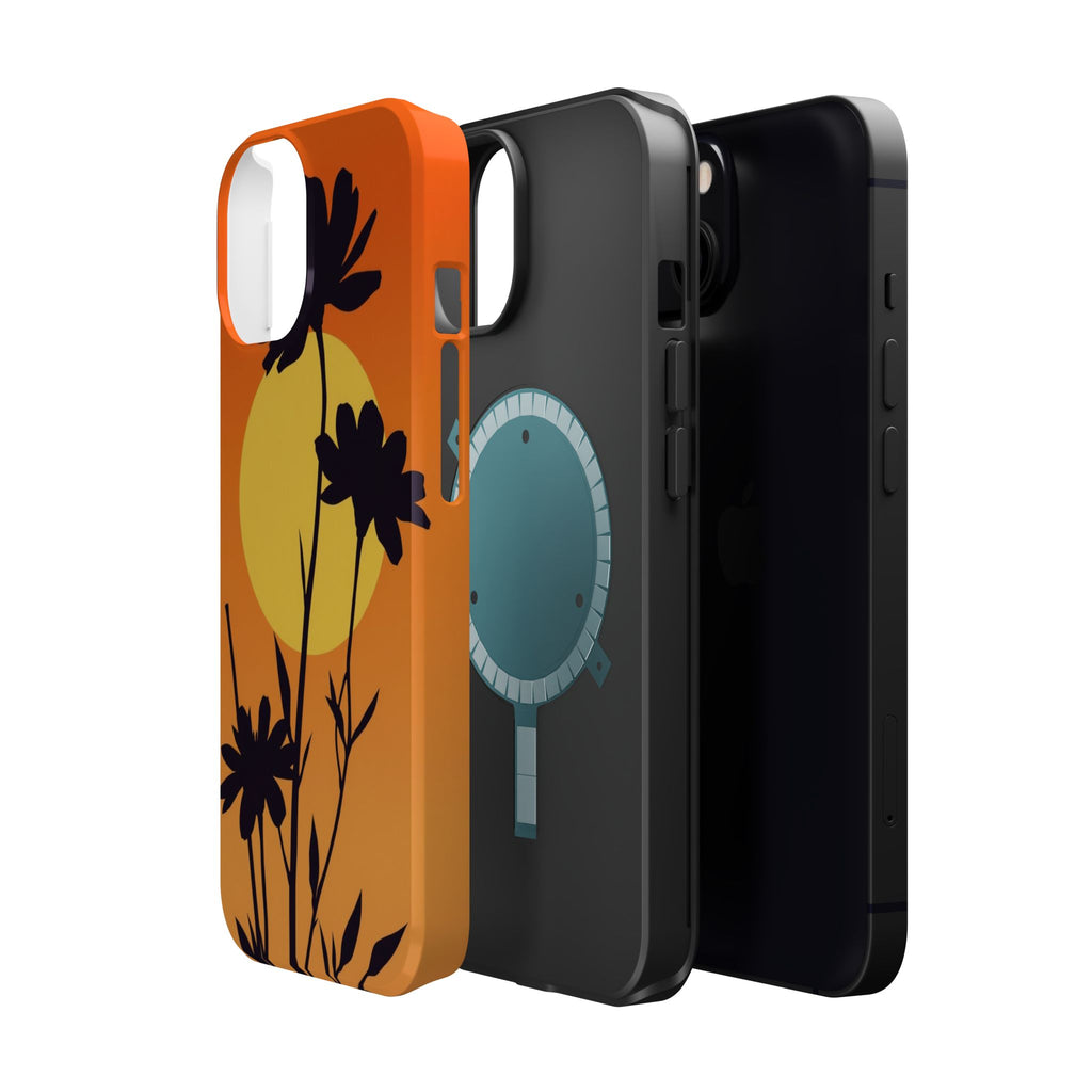 iPhone Vibrant Floral Silhouette Design Slim Everyday iPhone Designer · iPhone C