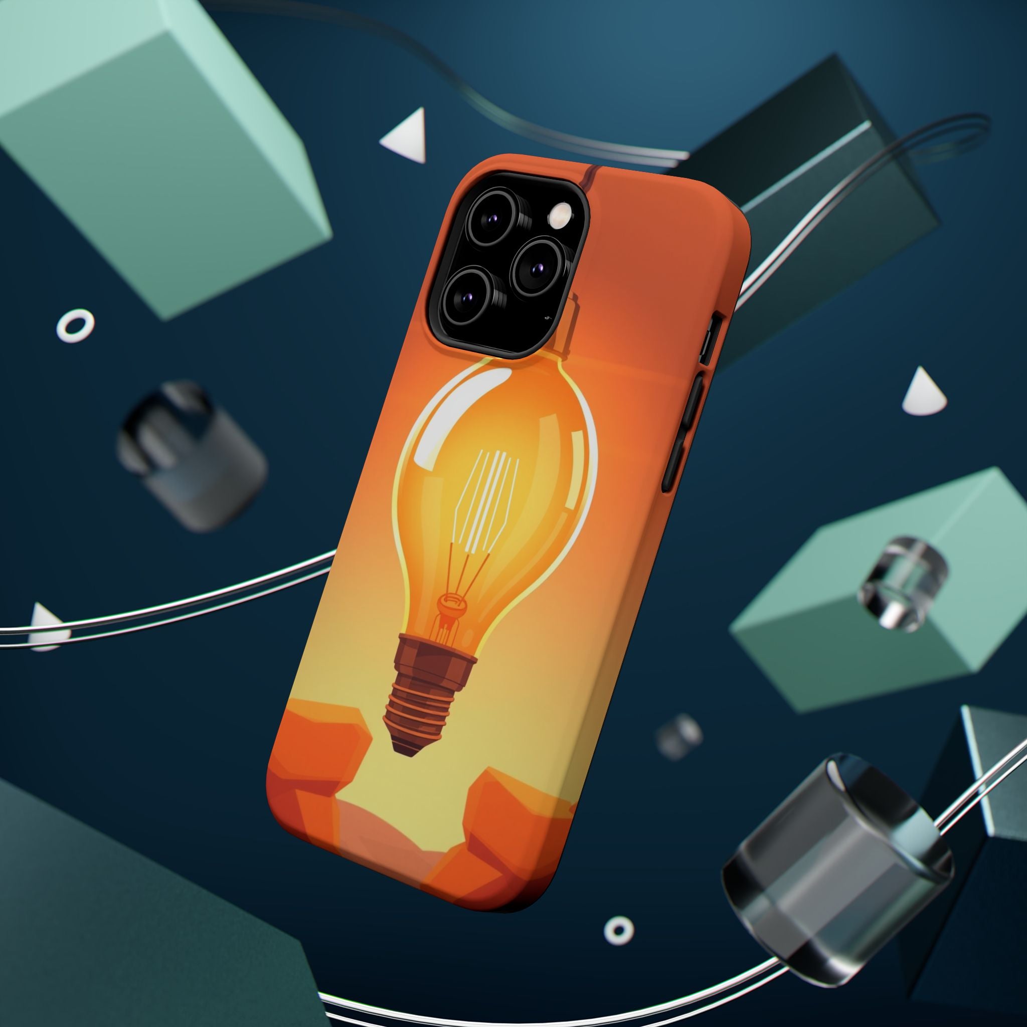 iPhone Edison Bulb Warm Enchanted Art Slim Everyday Designer Case · iPhone Case