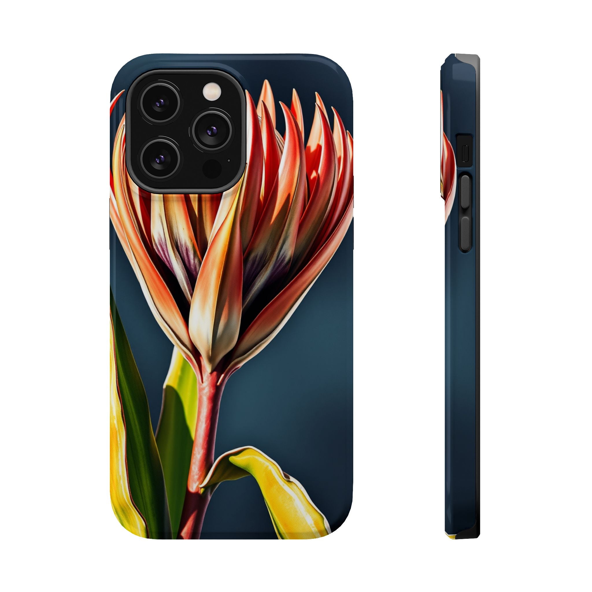 iPhone Protea Bold Vibrant Watercolor Slim Snap Case Ga · iPhone Case