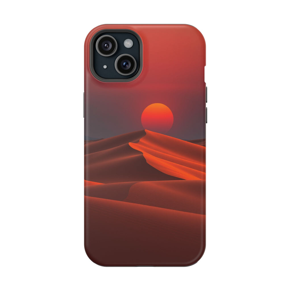 iPhone Sand Dunes at Dusk Electric Art Slim Everyday Designer Case · iPhone Case