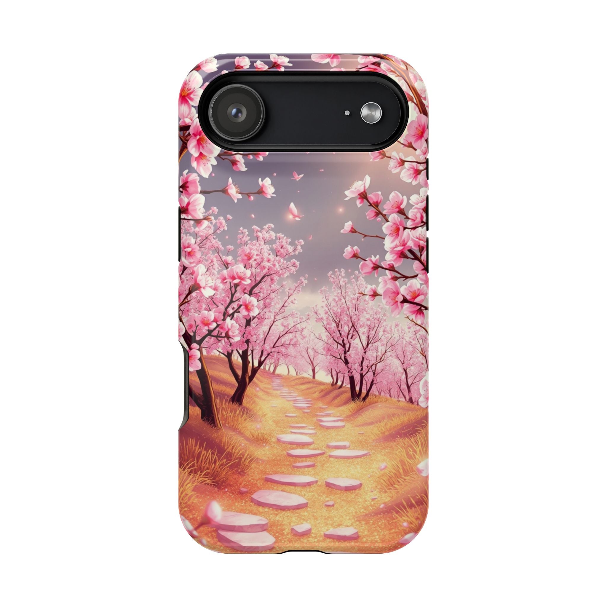 iPhone Dreamy Blossom Trail Design 14 Slim Everyday Designer Case · iPhone Case