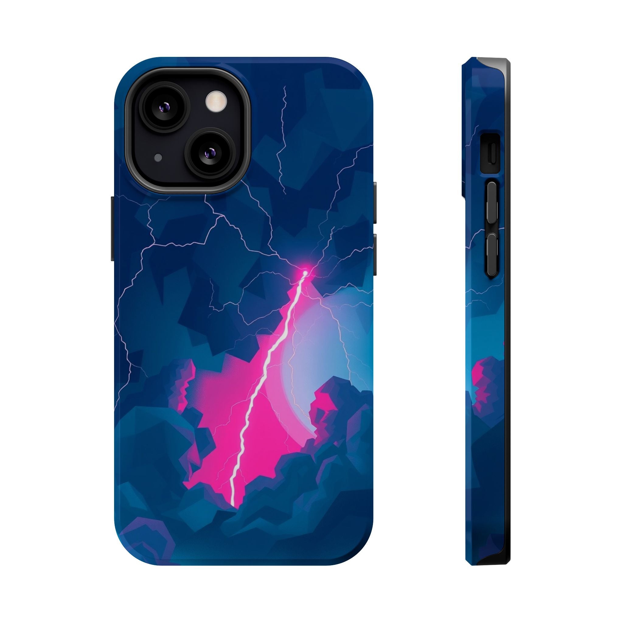 iPhone Thunderstorm Sky Abstract Geometric Slim iPhone Everyday · iPhone Case