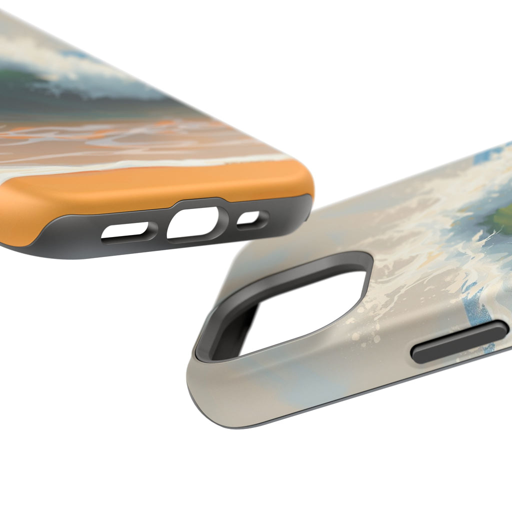 iPhone Radiant Ocean Wave Crash Design Slim Everyday Designer Case · iPhone Case