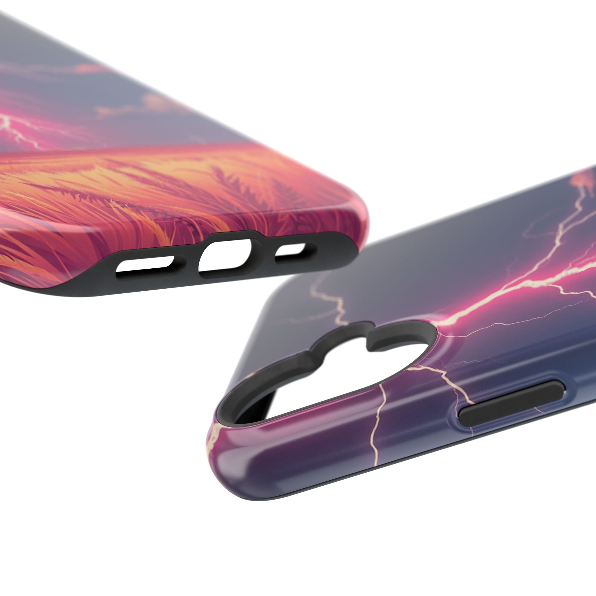iPhone Rose Pink And Cream Prairie Lightning Slim iPhone Everyday · iPhone Case