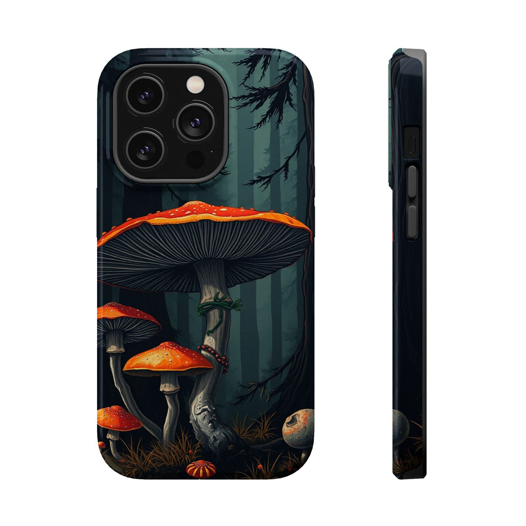 iPhone Mushroom Forest Dark Academia Slim Everyday Designer Case · iPhone Case